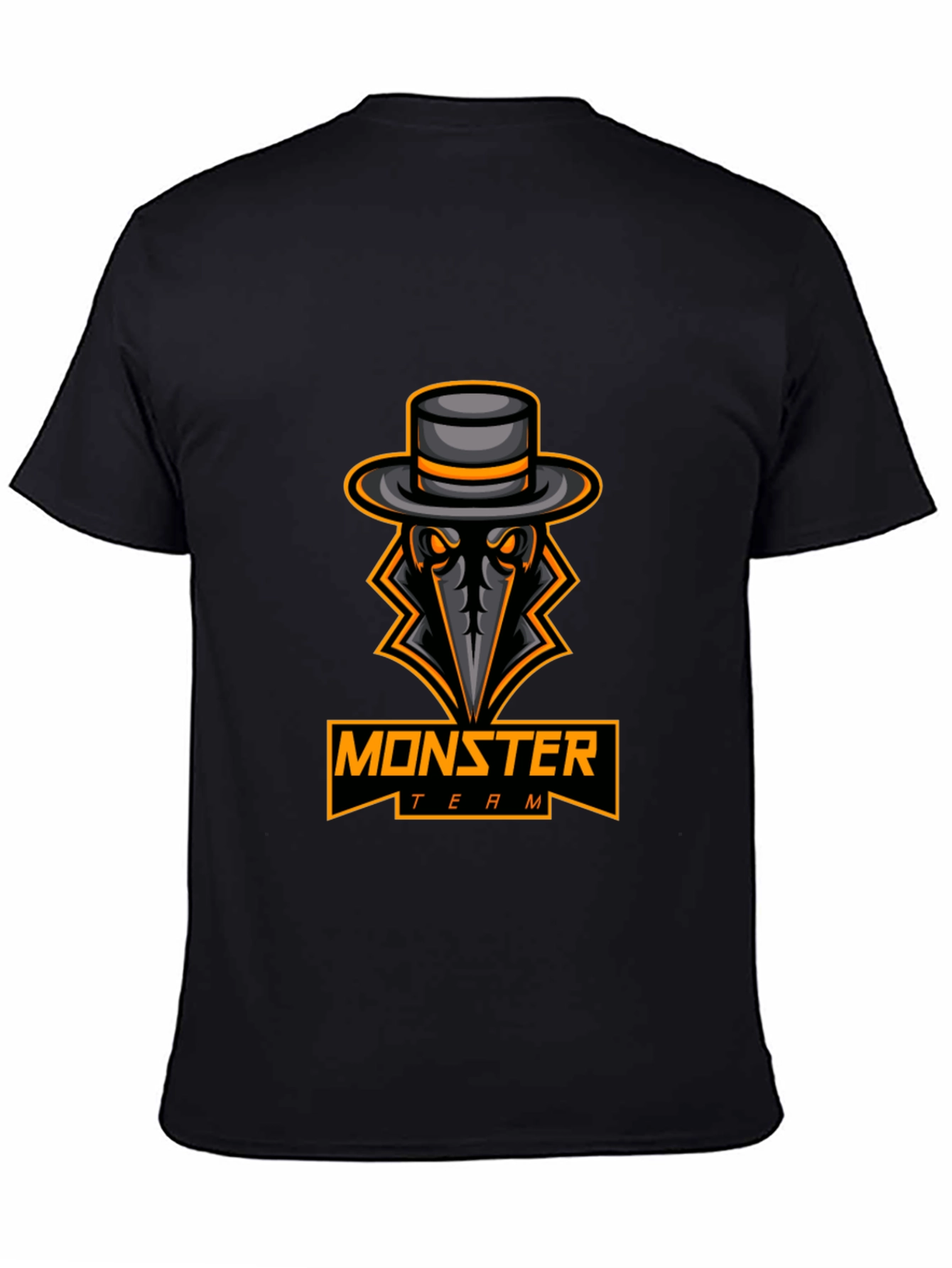 Monster Team Graphic Black T-Shirt