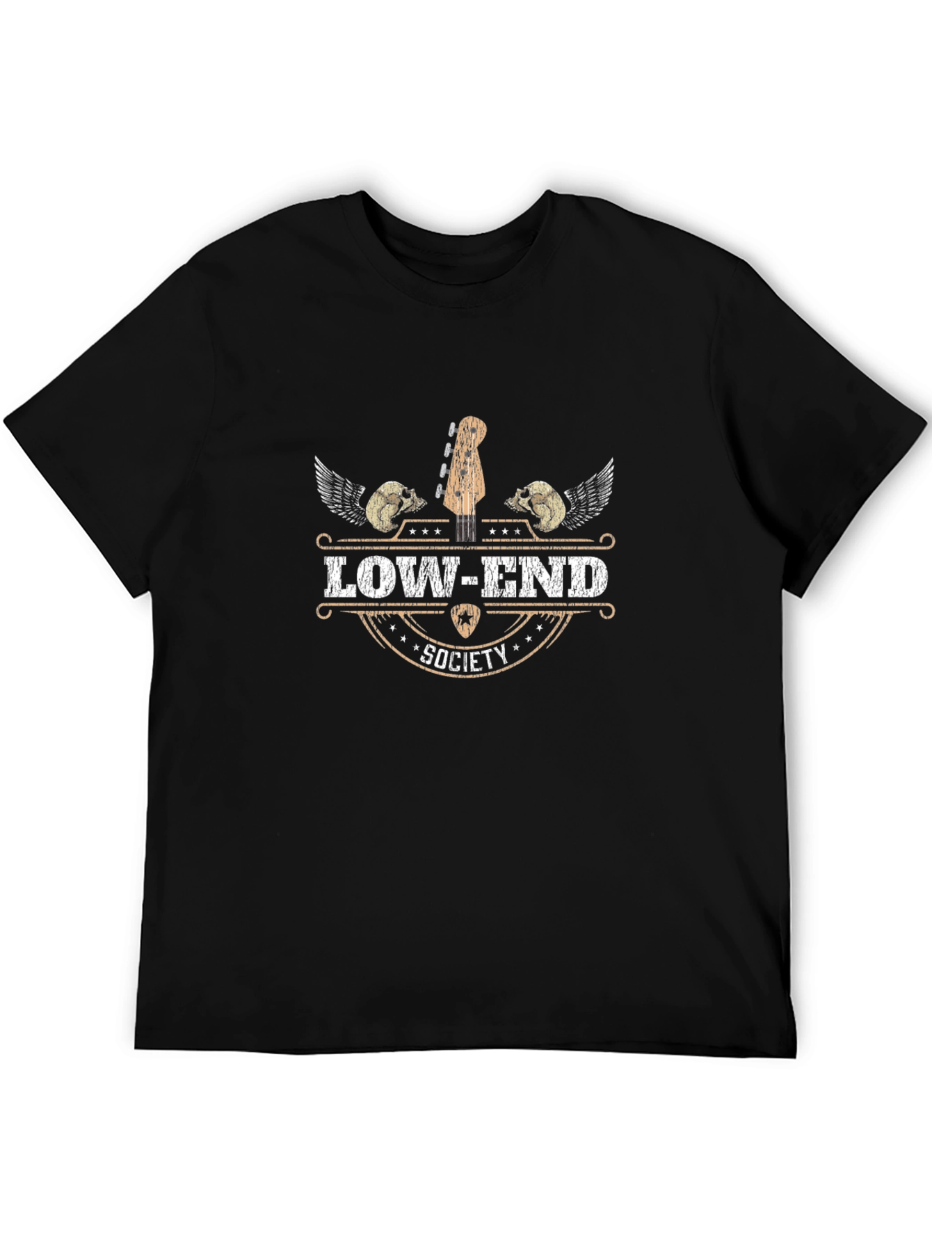 Low-End Society Black Graphic Tee