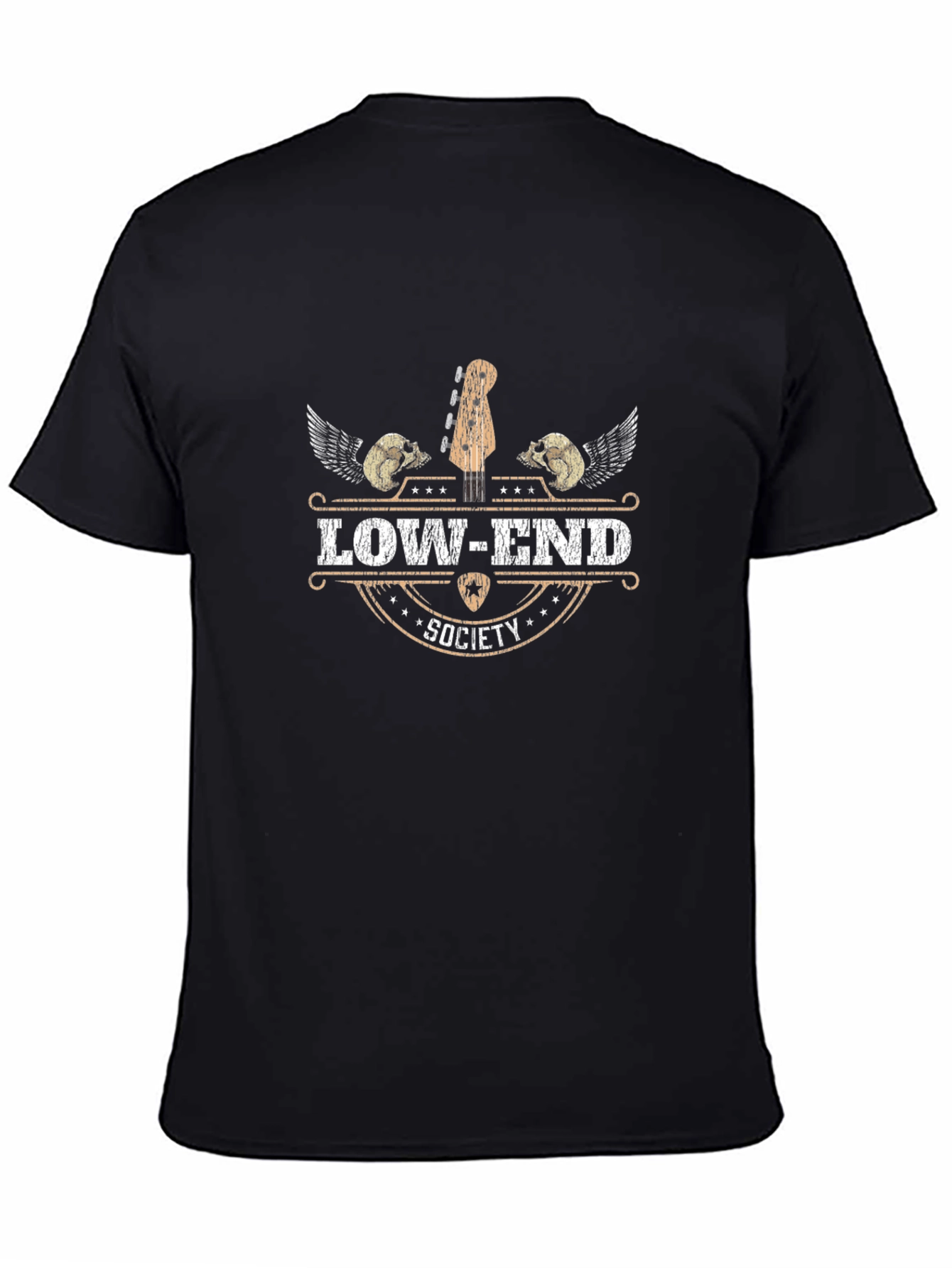 Low-End Society Black Graphic Tee