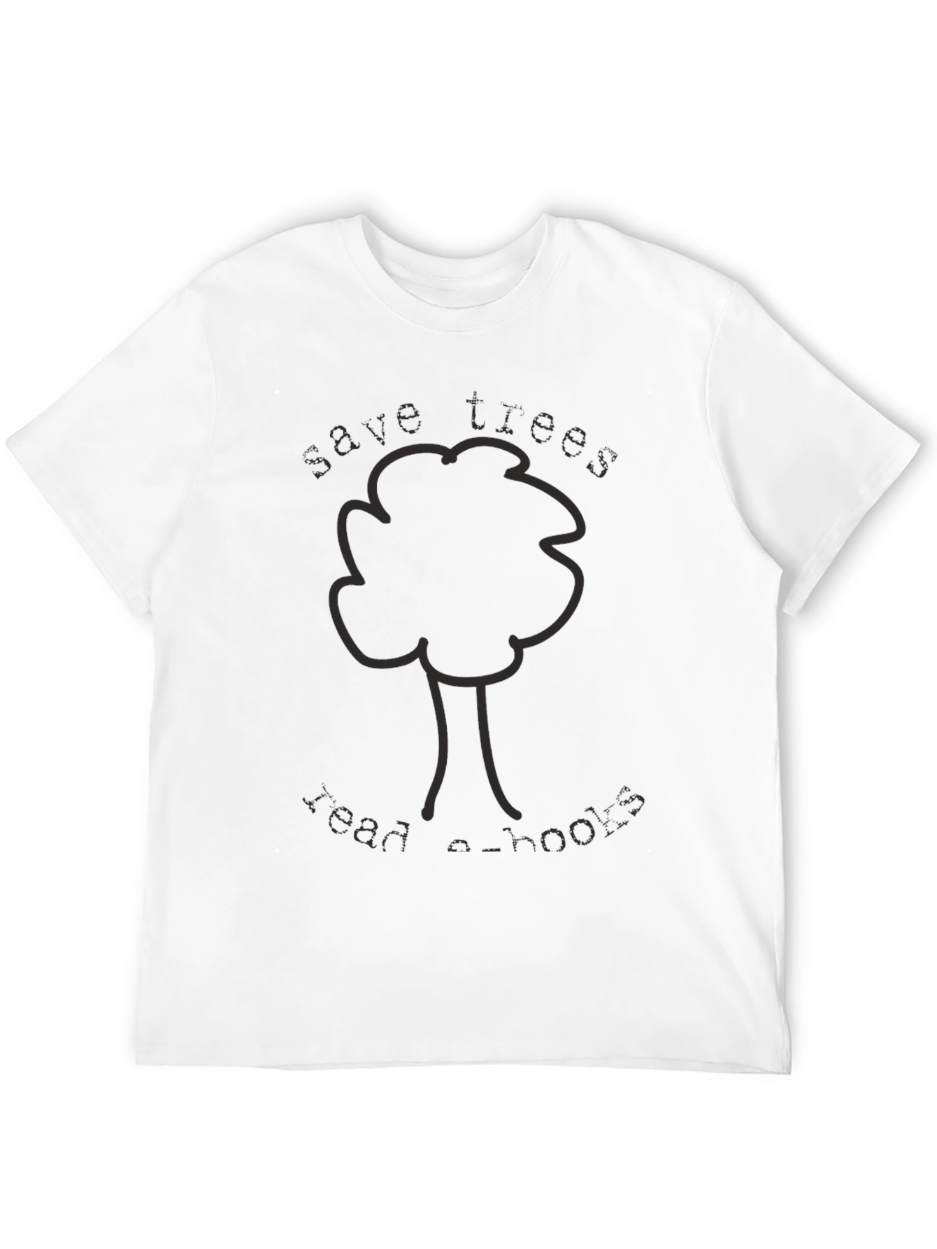 Eco-Friendly Tree Graphic T-Shirt
