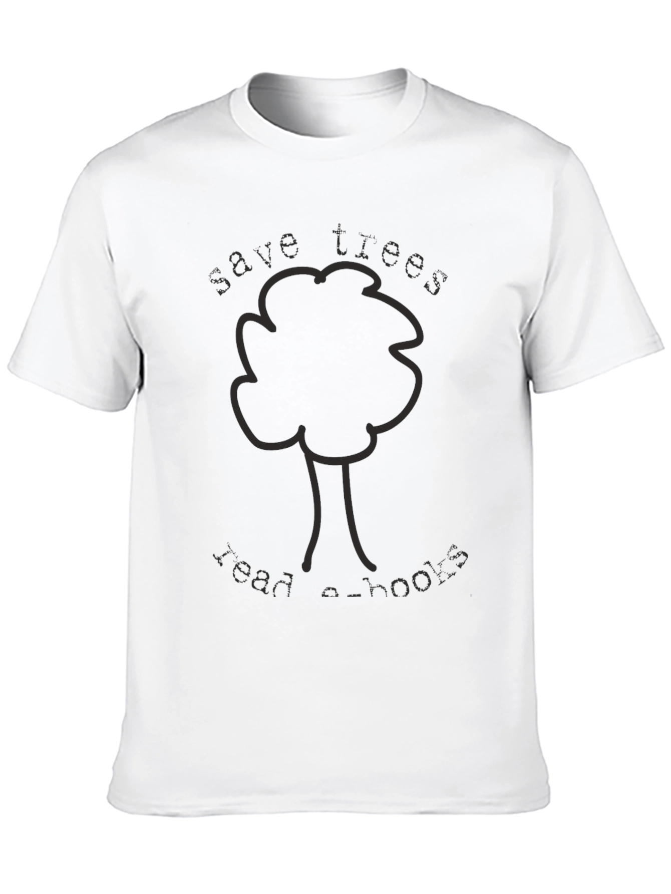 Eco-Friendly Tree Graphic T-Shirt