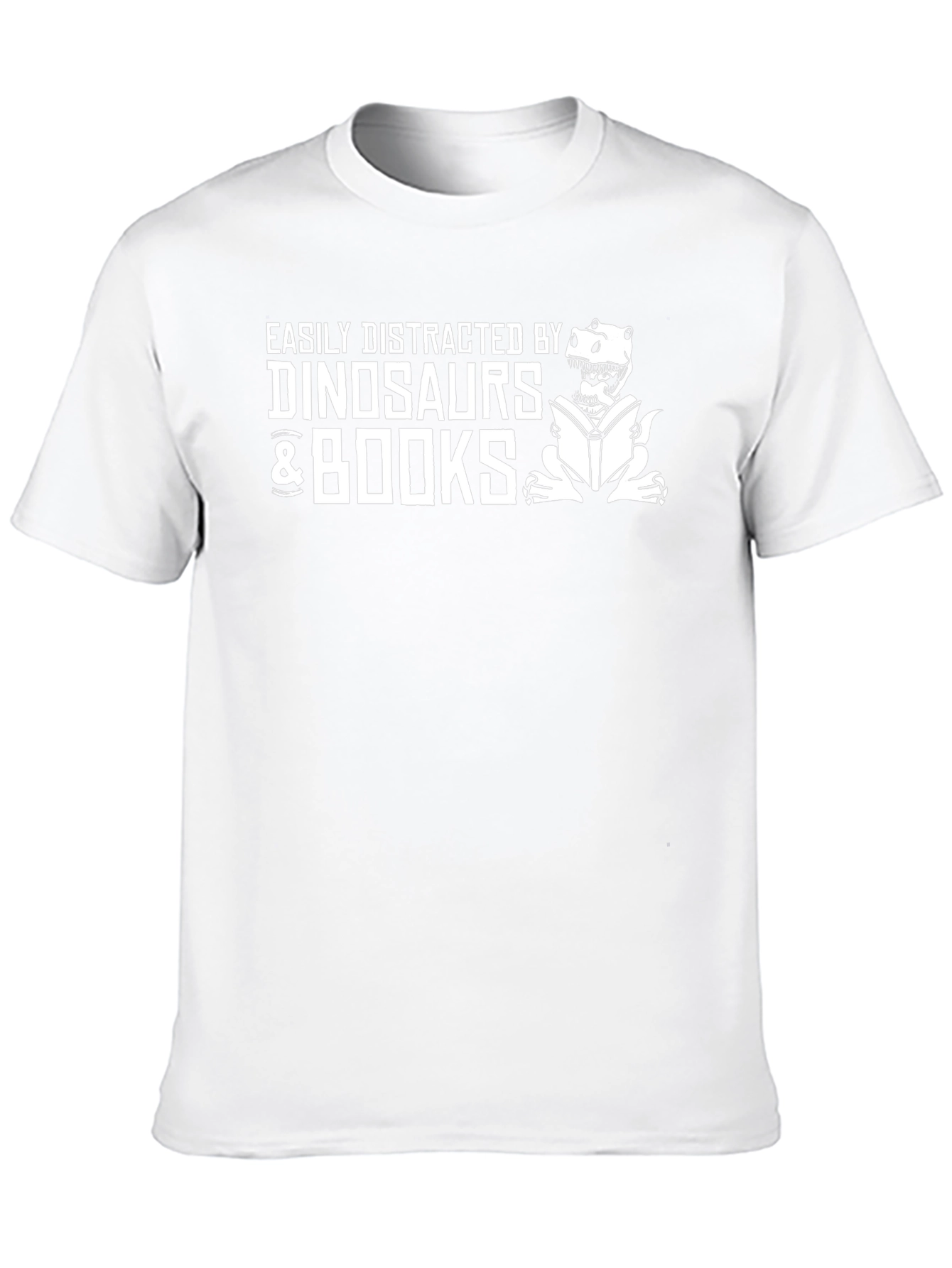 Dinosaur & Book Lover T-Shirt