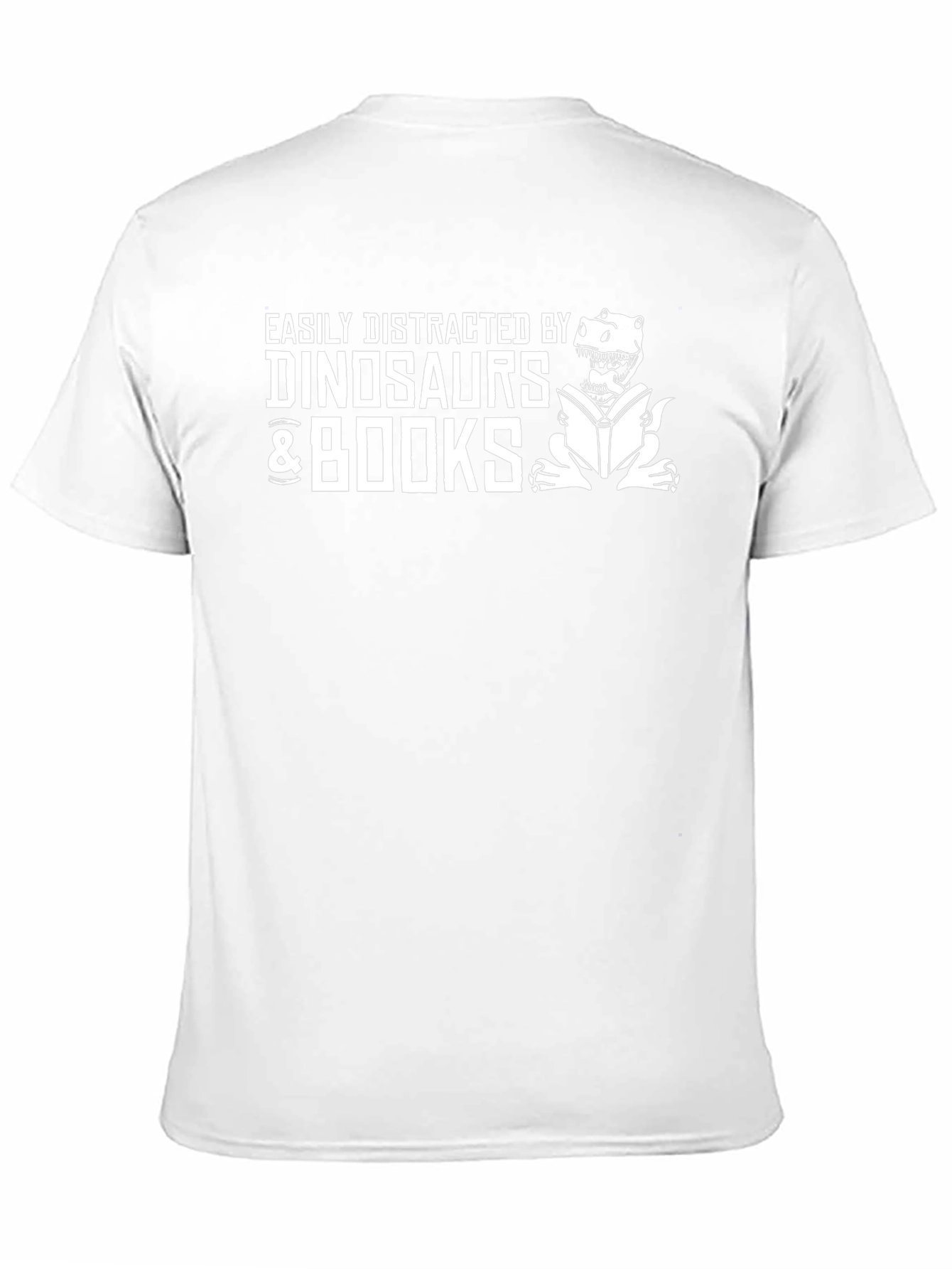 Dinosaur & Book Lover T-Shirt