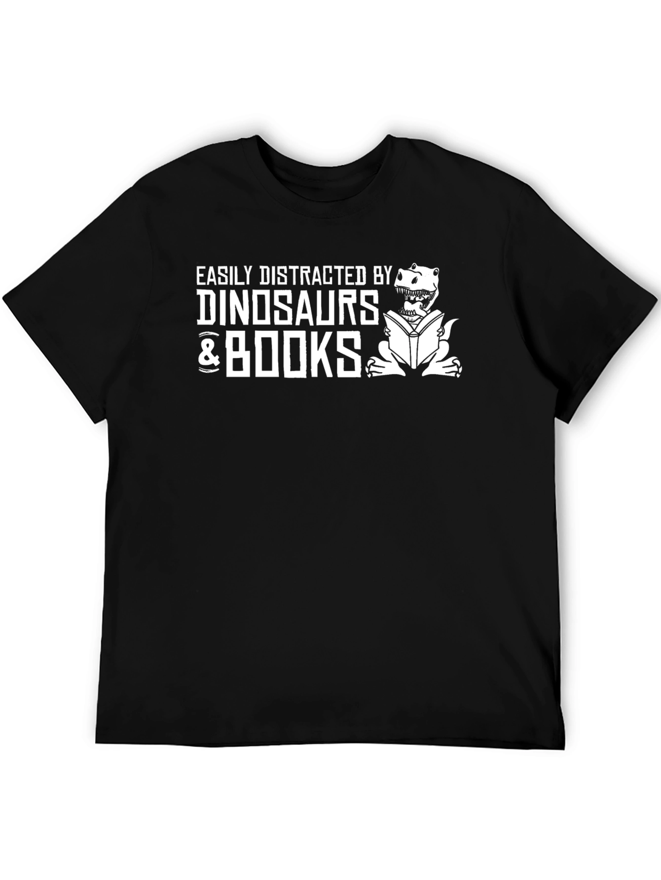 Dinosaur & Book Lover T-Shirt