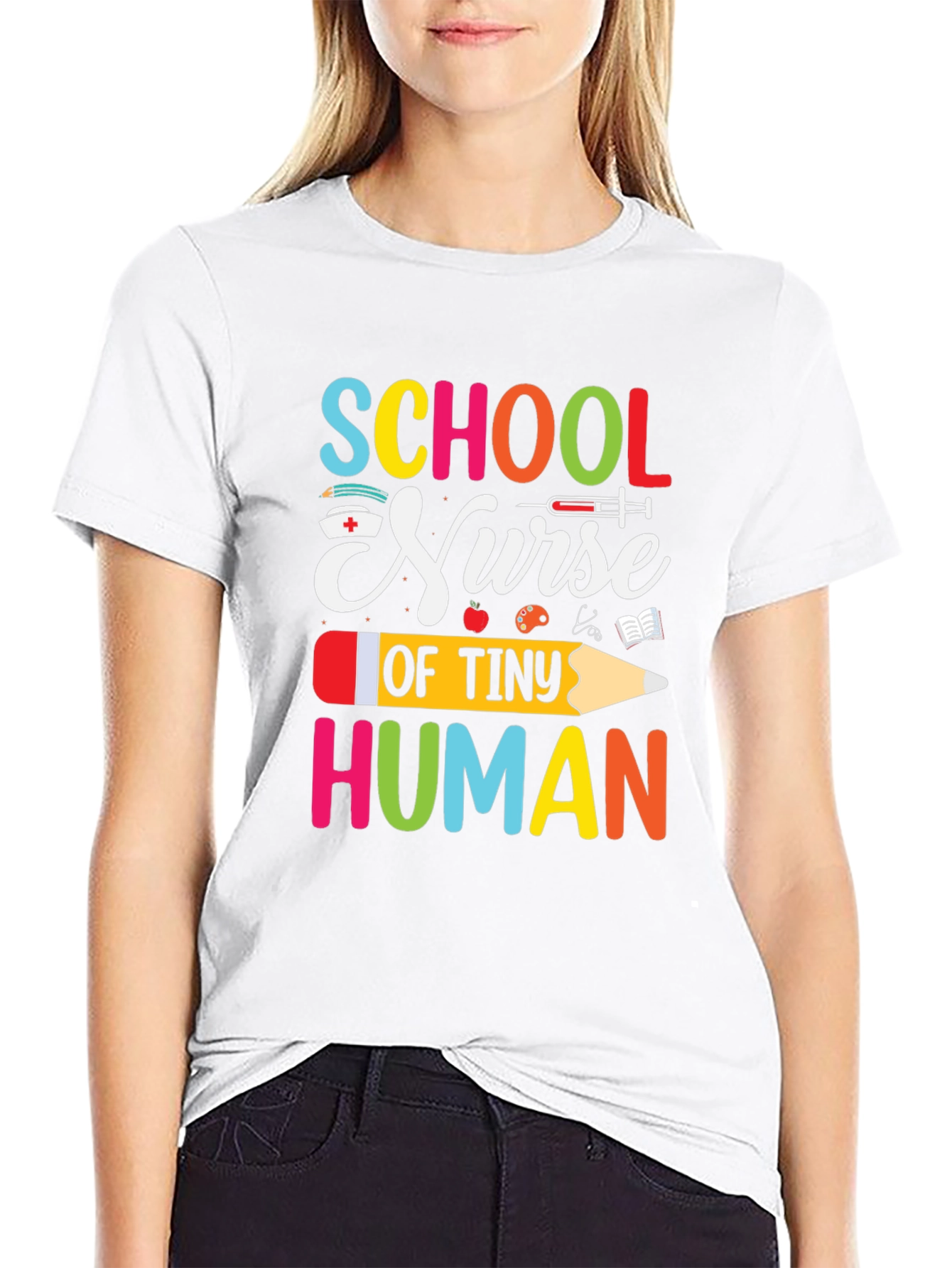School Nurse of Tiny Human T-Shirt