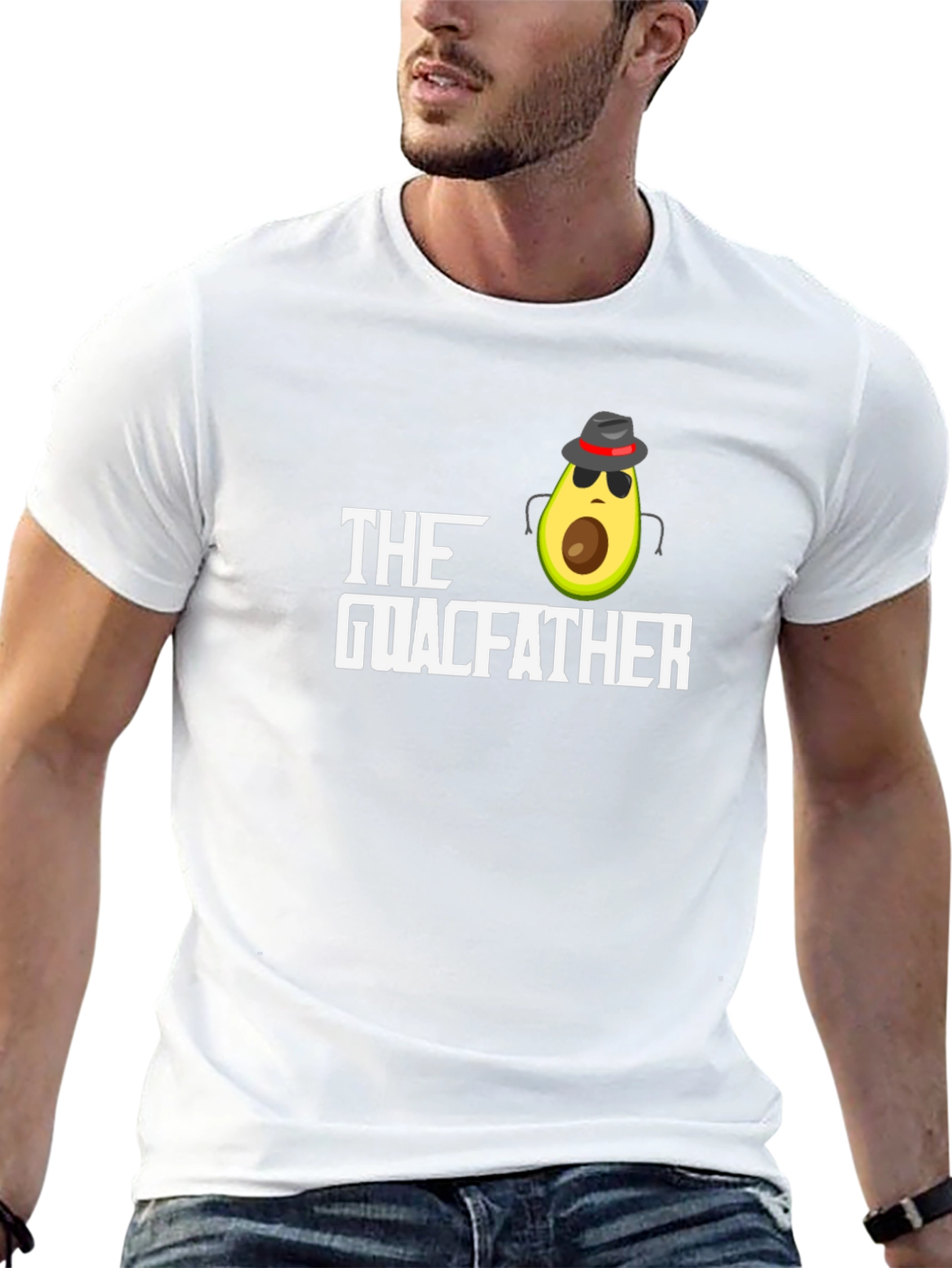 The Guacfather T-Shirt - Funny Avocado Godfather Tee