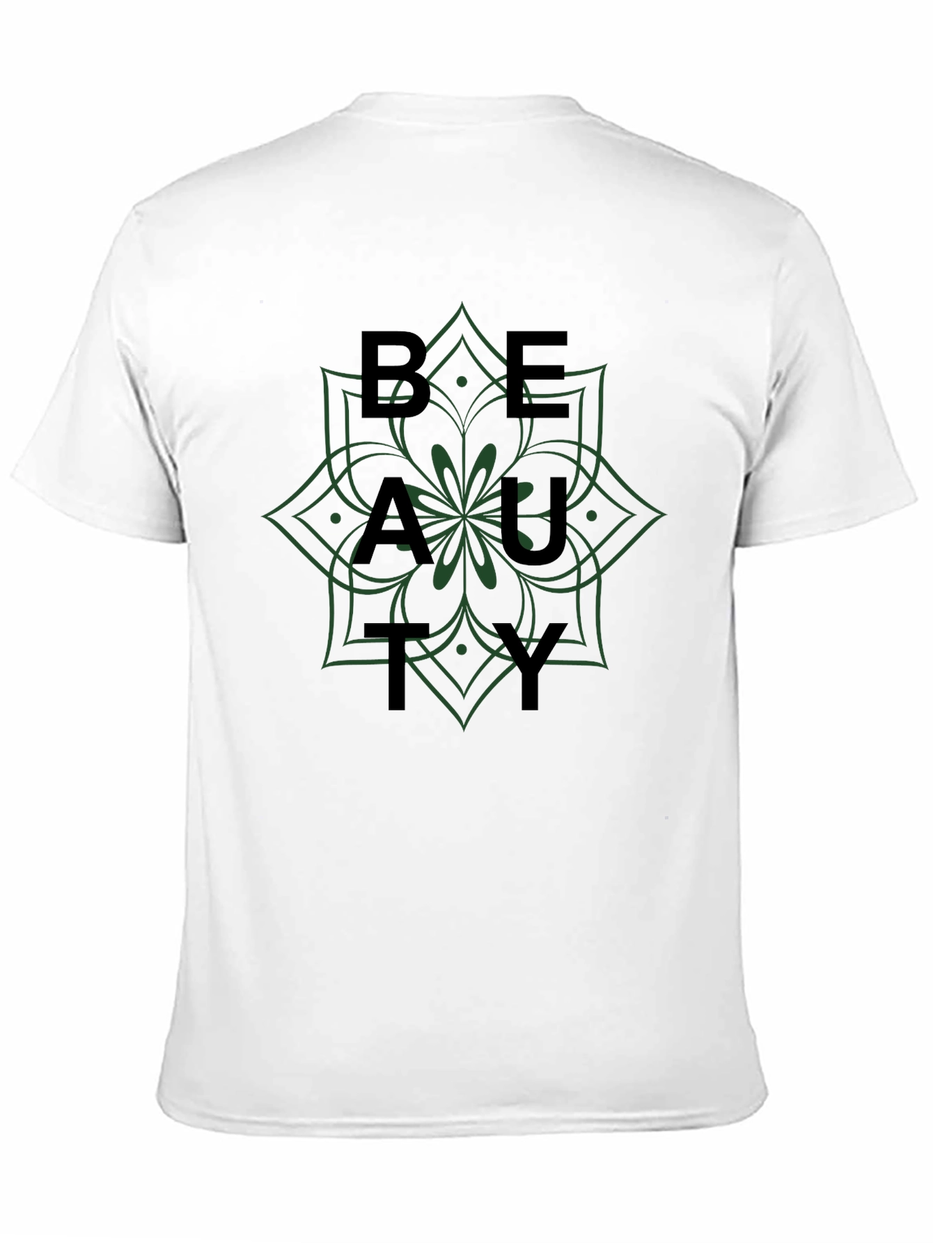 Beauty Mandala Graphic Tee - Stylish Comfort