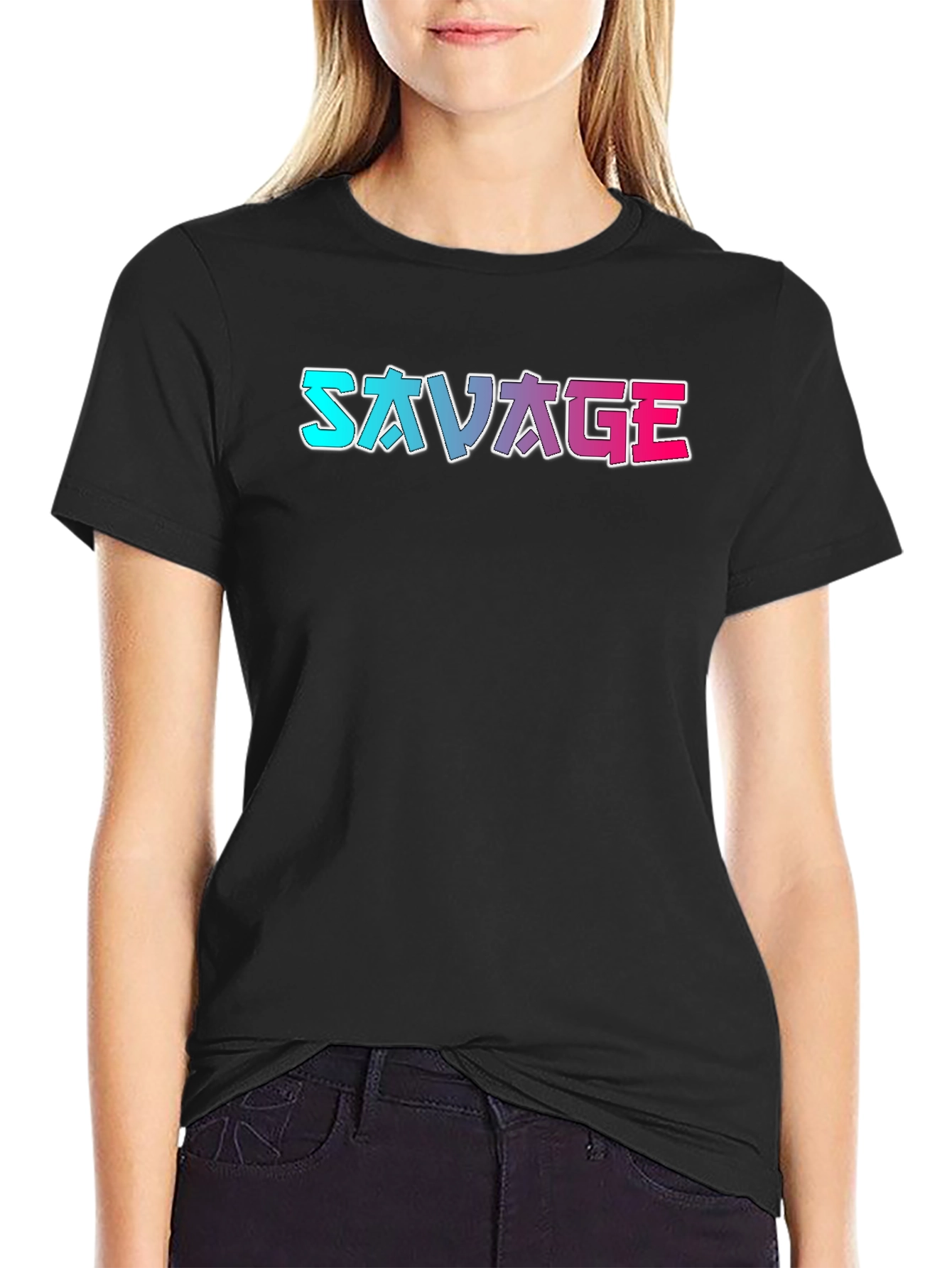 Savage Graphic Tee - Bold Streetwear Style