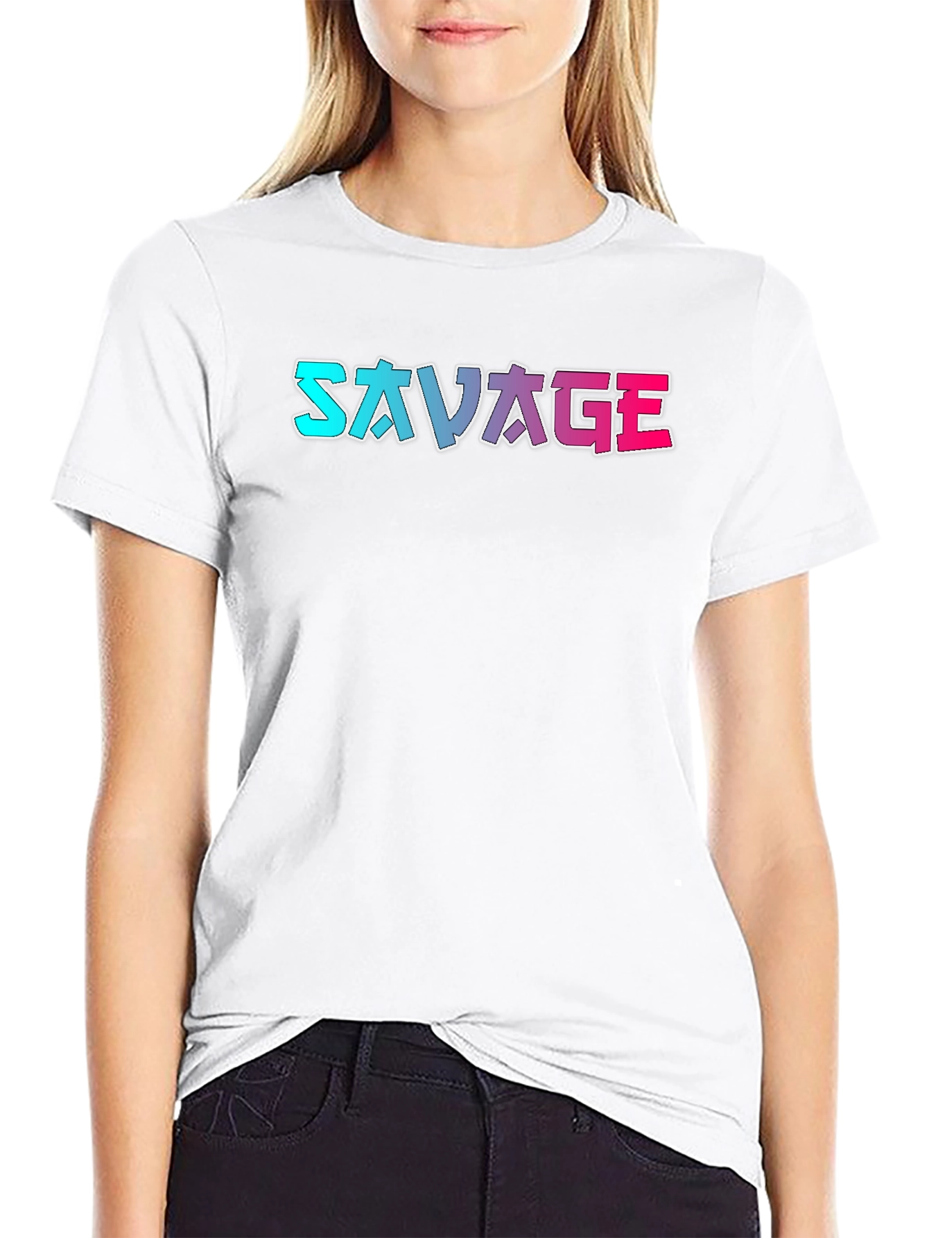 Savage Graphic Tee - Bold Streetwear Style