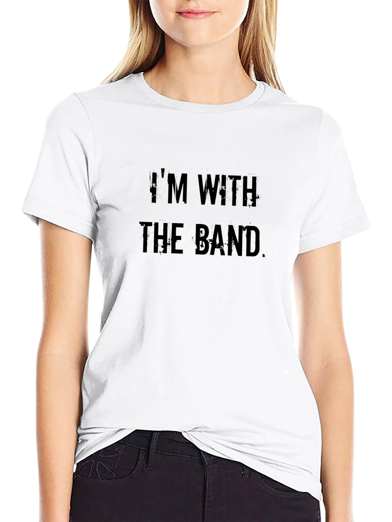 Im With the Band Black T-Shirt
