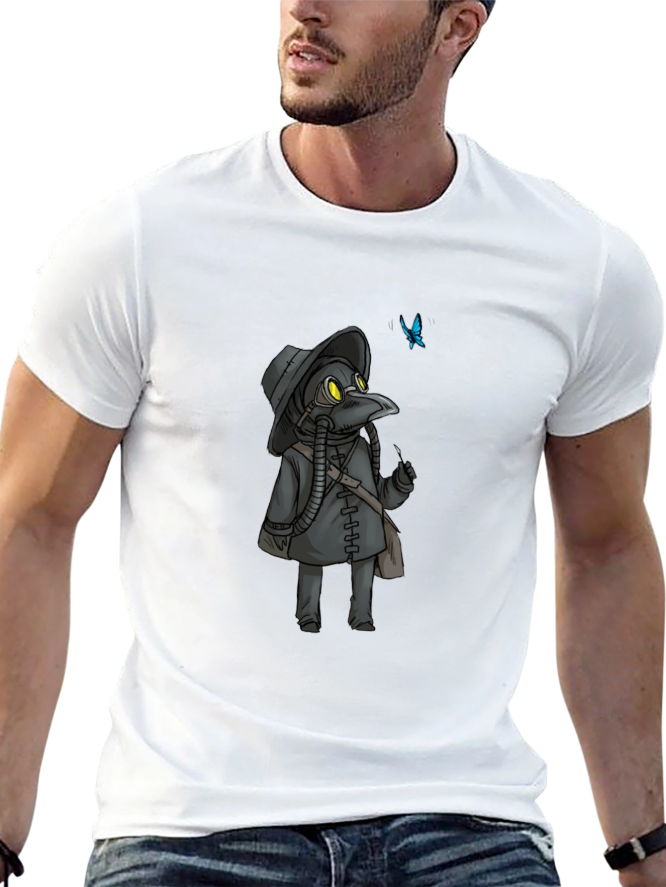 Plague Doctor T-Shirt - Unique Graphic Tee