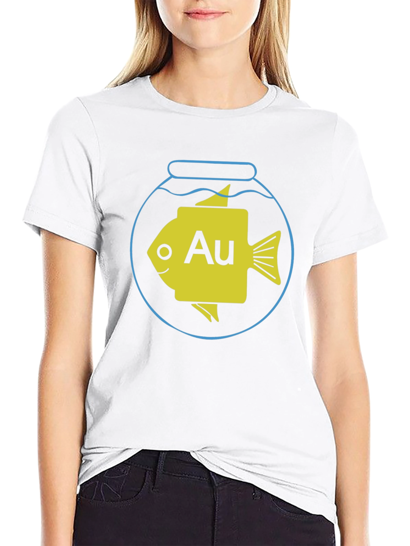 Goldfish Element T-Shirt - Chemistry Humor