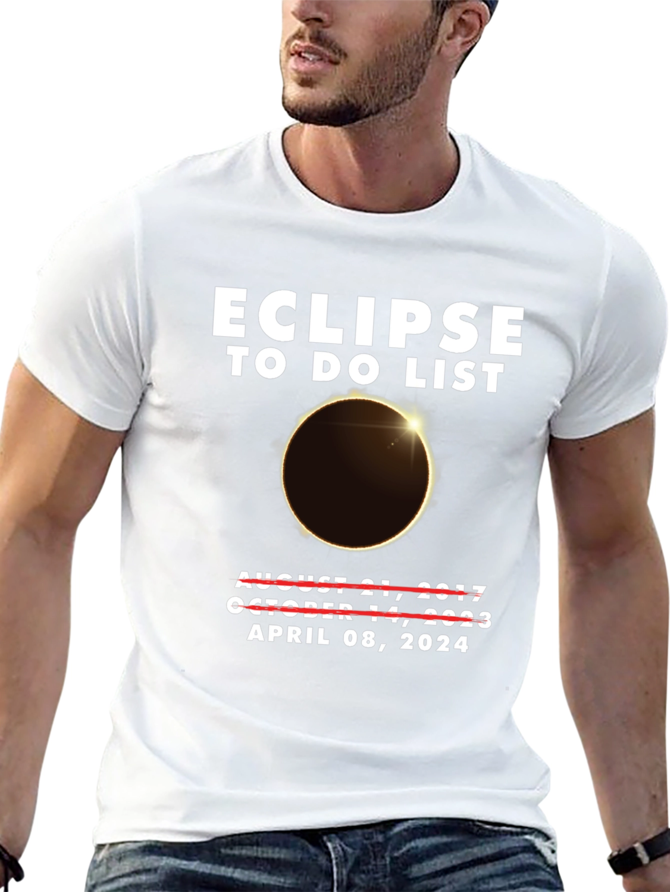 Eclipse To-Do List April 2024 T-Shirt