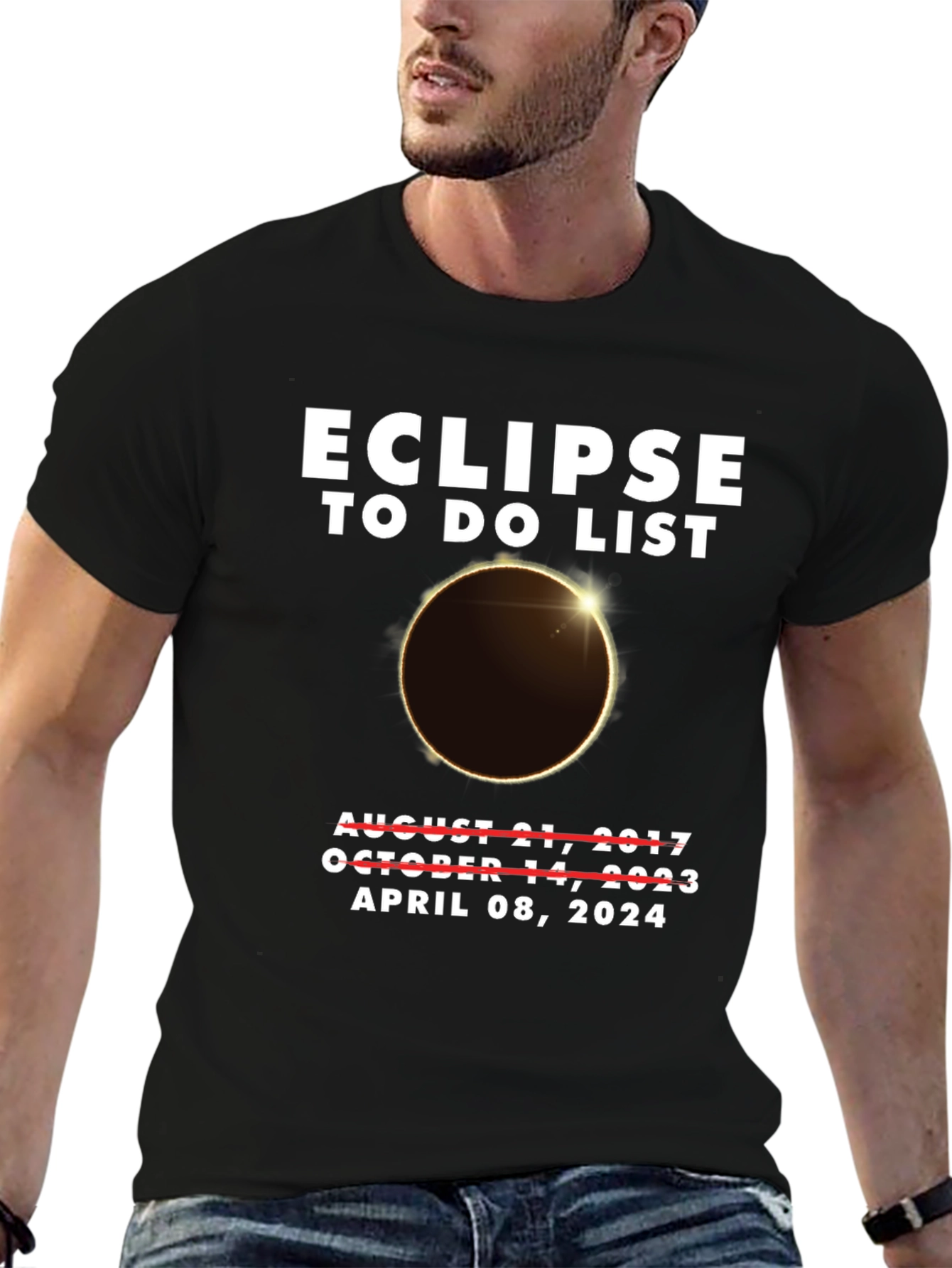 Eclipse To-Do List April 2024 T-Shirt