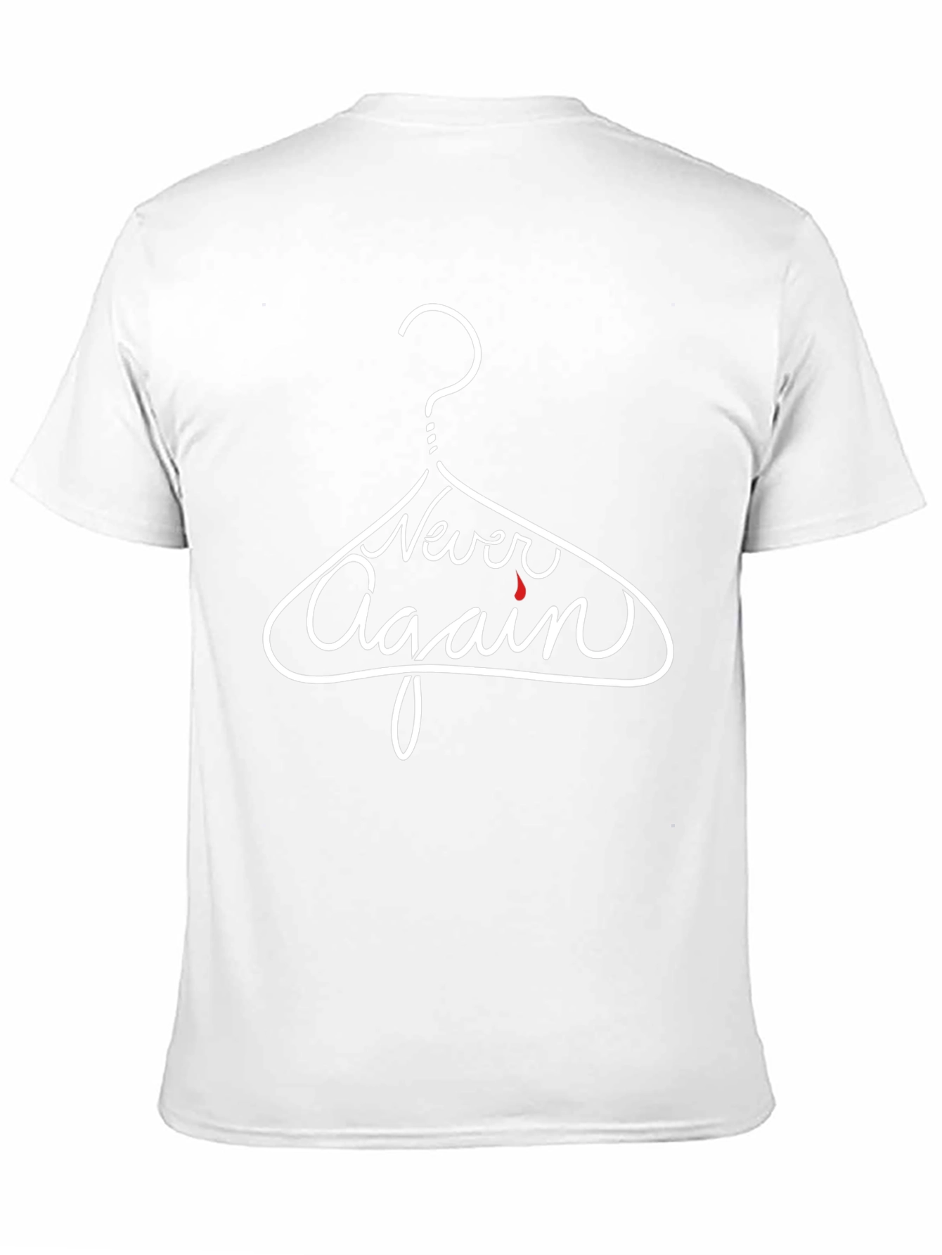 Never Again T-Shirt - Pro Choice Activism