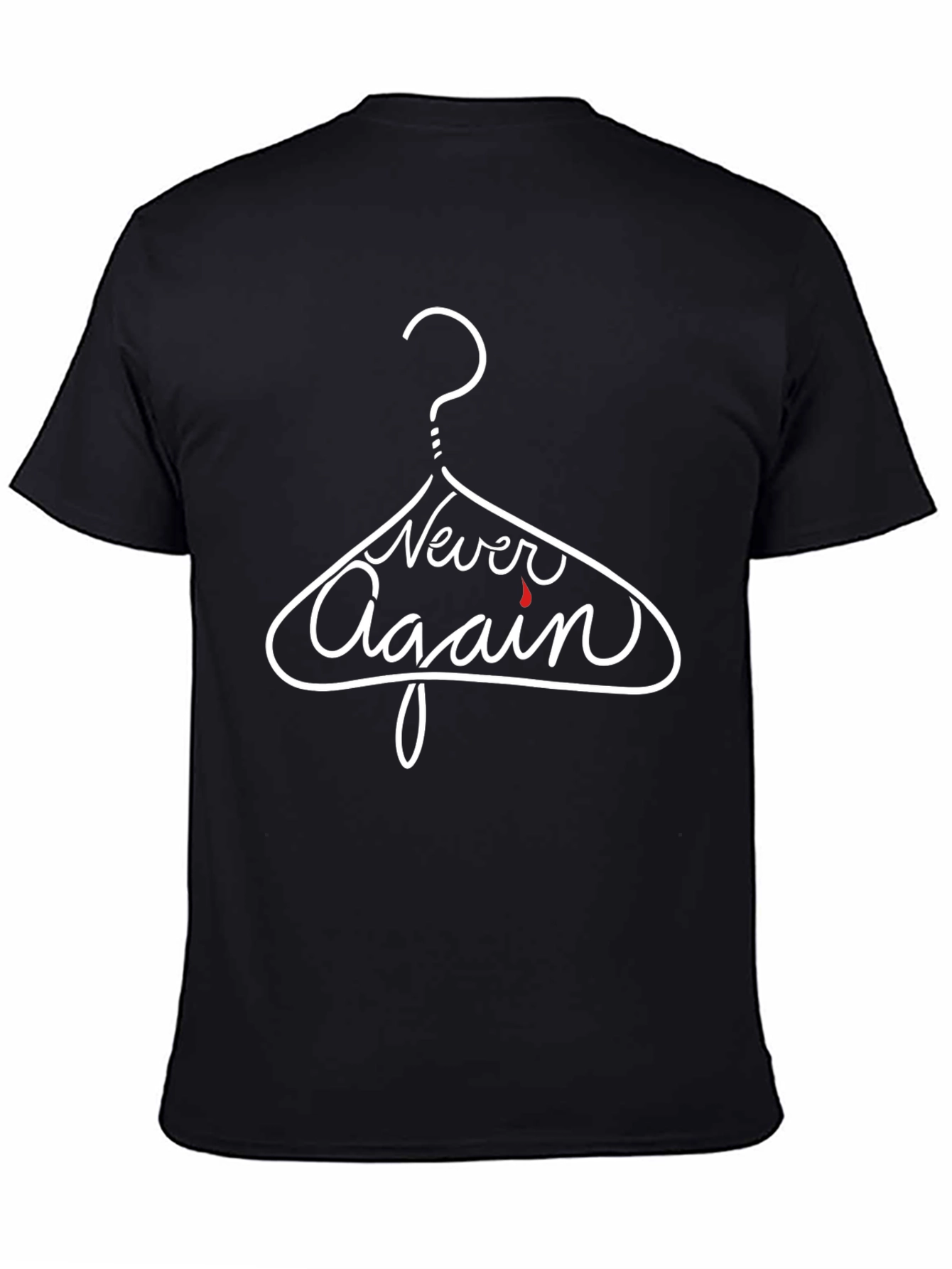 Never Again T-Shirt - Pro Choice Activism