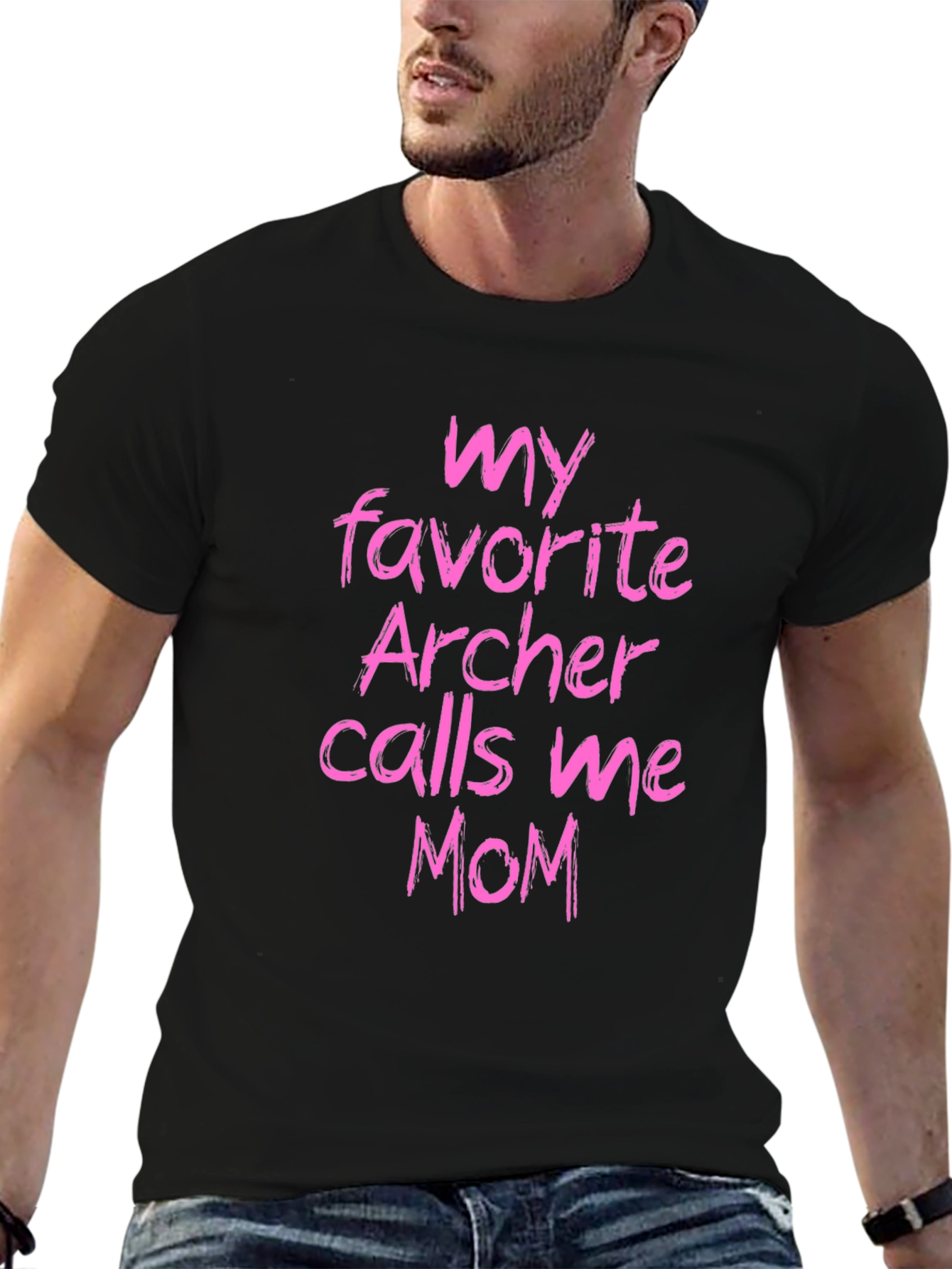 My Favorite Archer Calls Me Mom Graphic T-Shirt