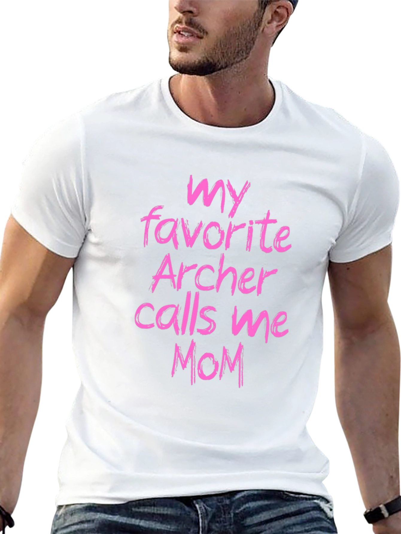 My Favorite Archer Calls Me Mom Graphic T-Shirt