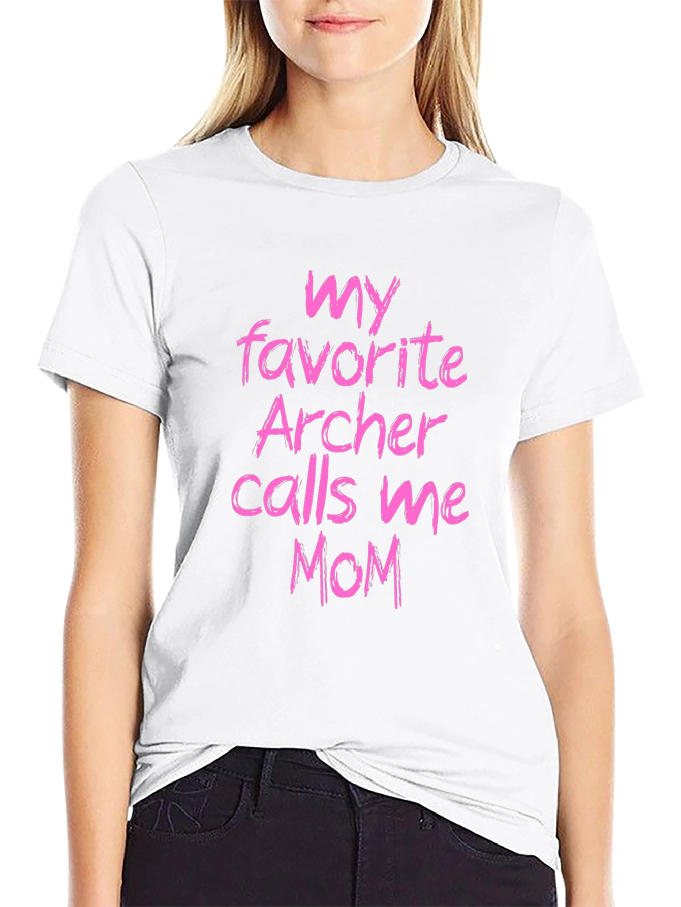 My Favorite Archer Calls Me Mom Graphic T-Shirt