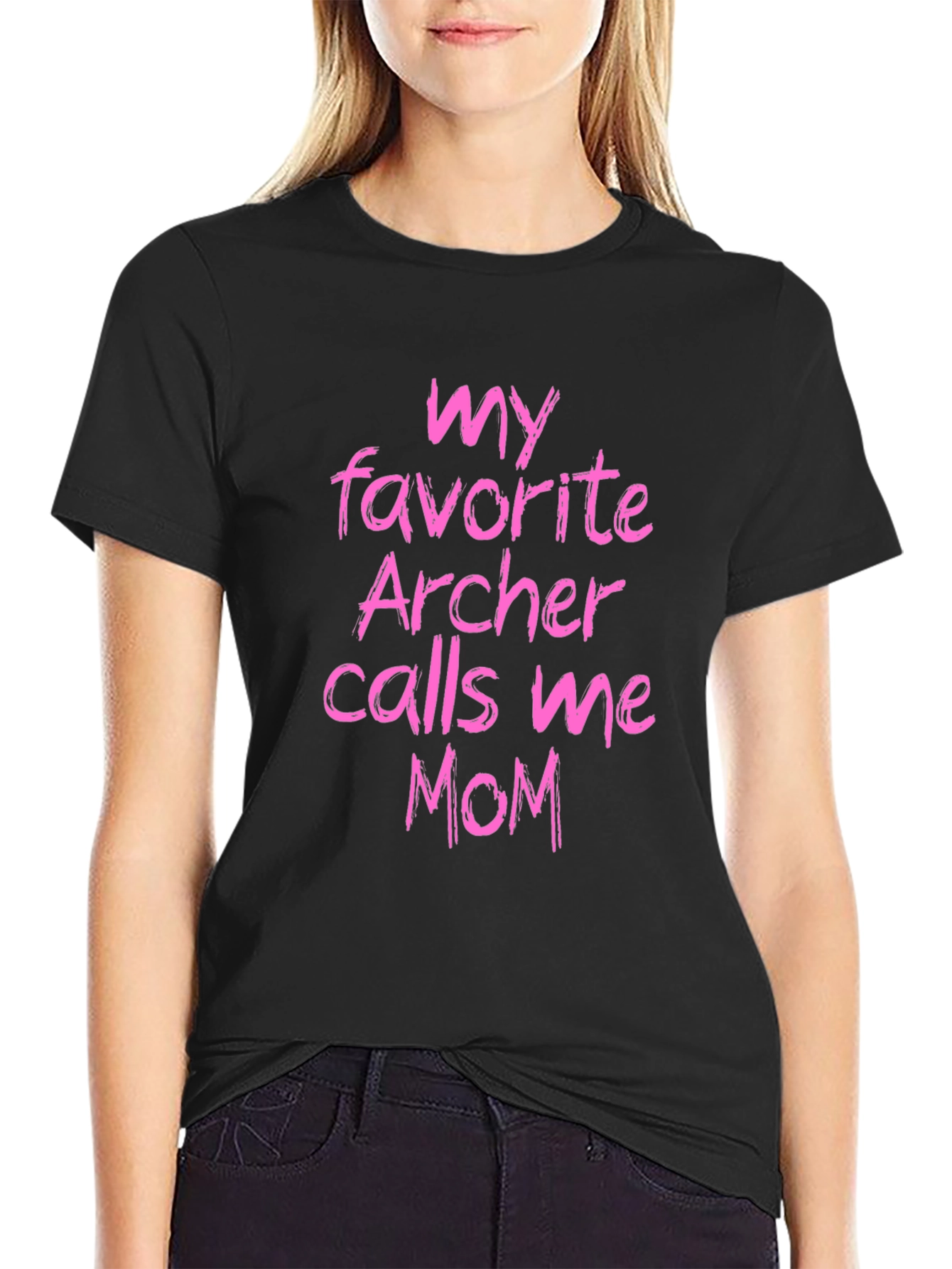 My Favorite Archer Calls Me Mom Graphic T-Shirt