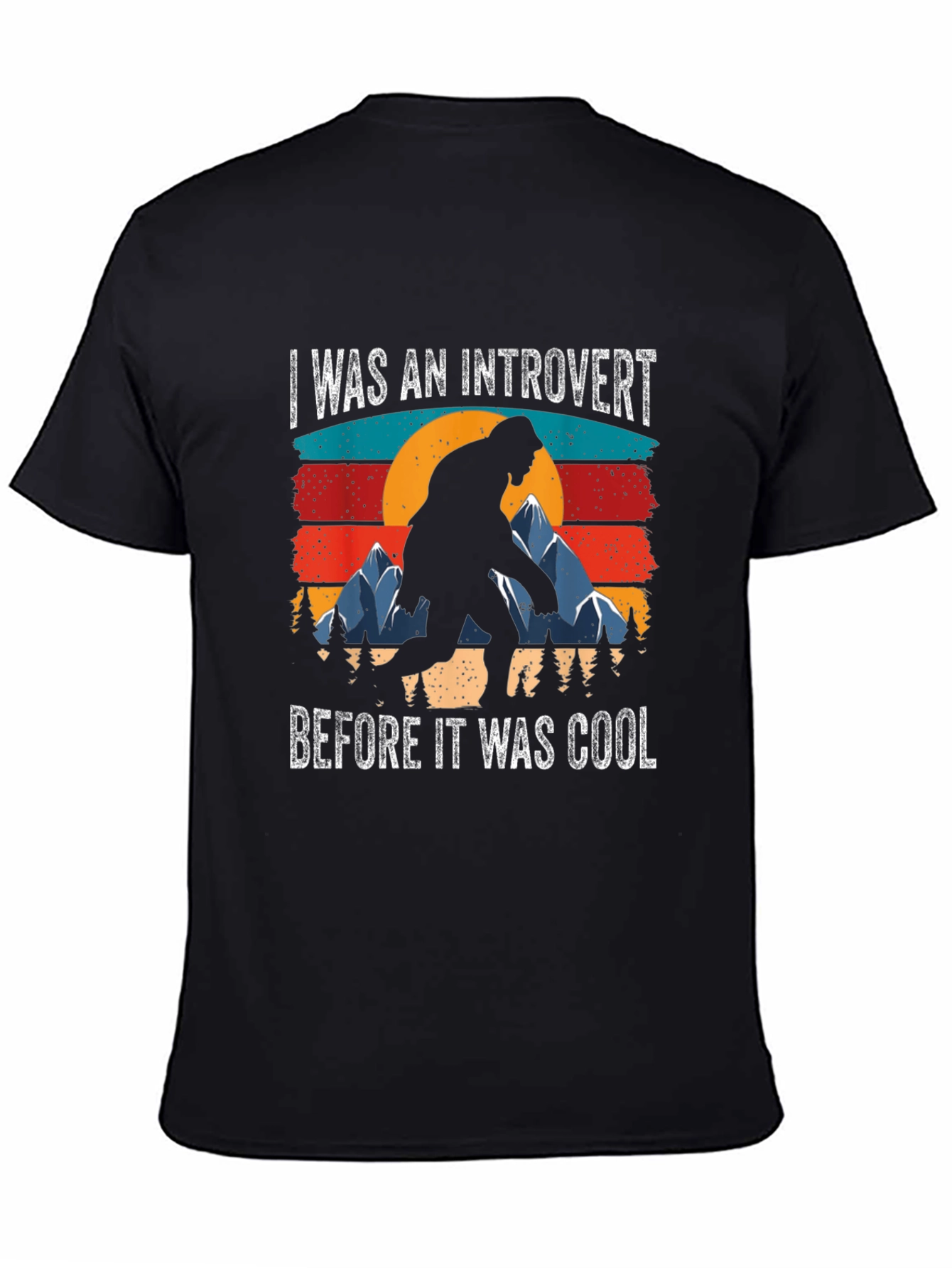 Introvert Bigfoot Graphic Tee