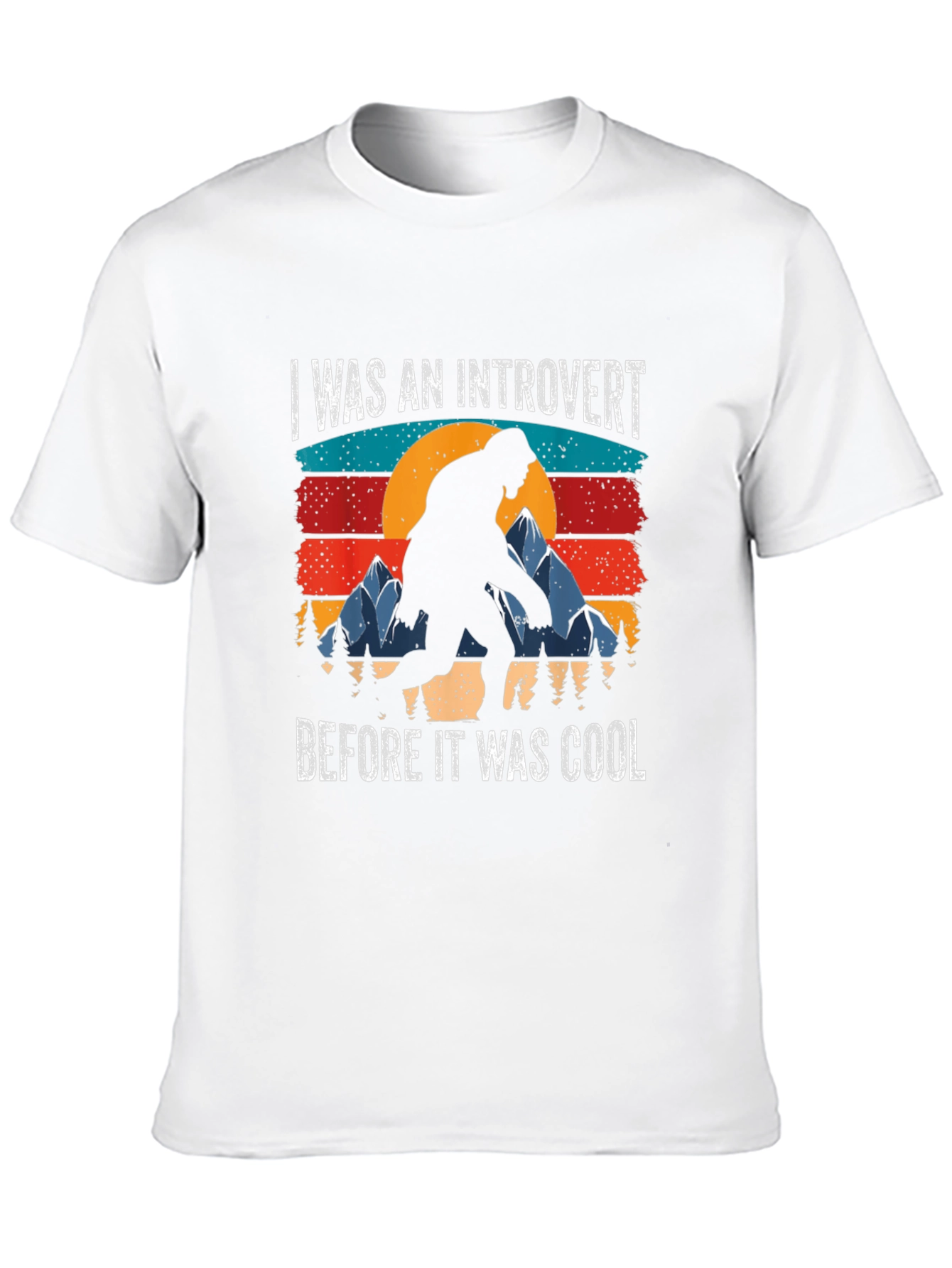 Introvert Bigfoot Graphic Tee