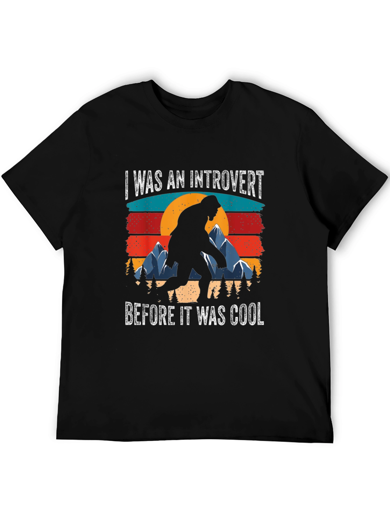 Introvert Bigfoot Graphic Tee