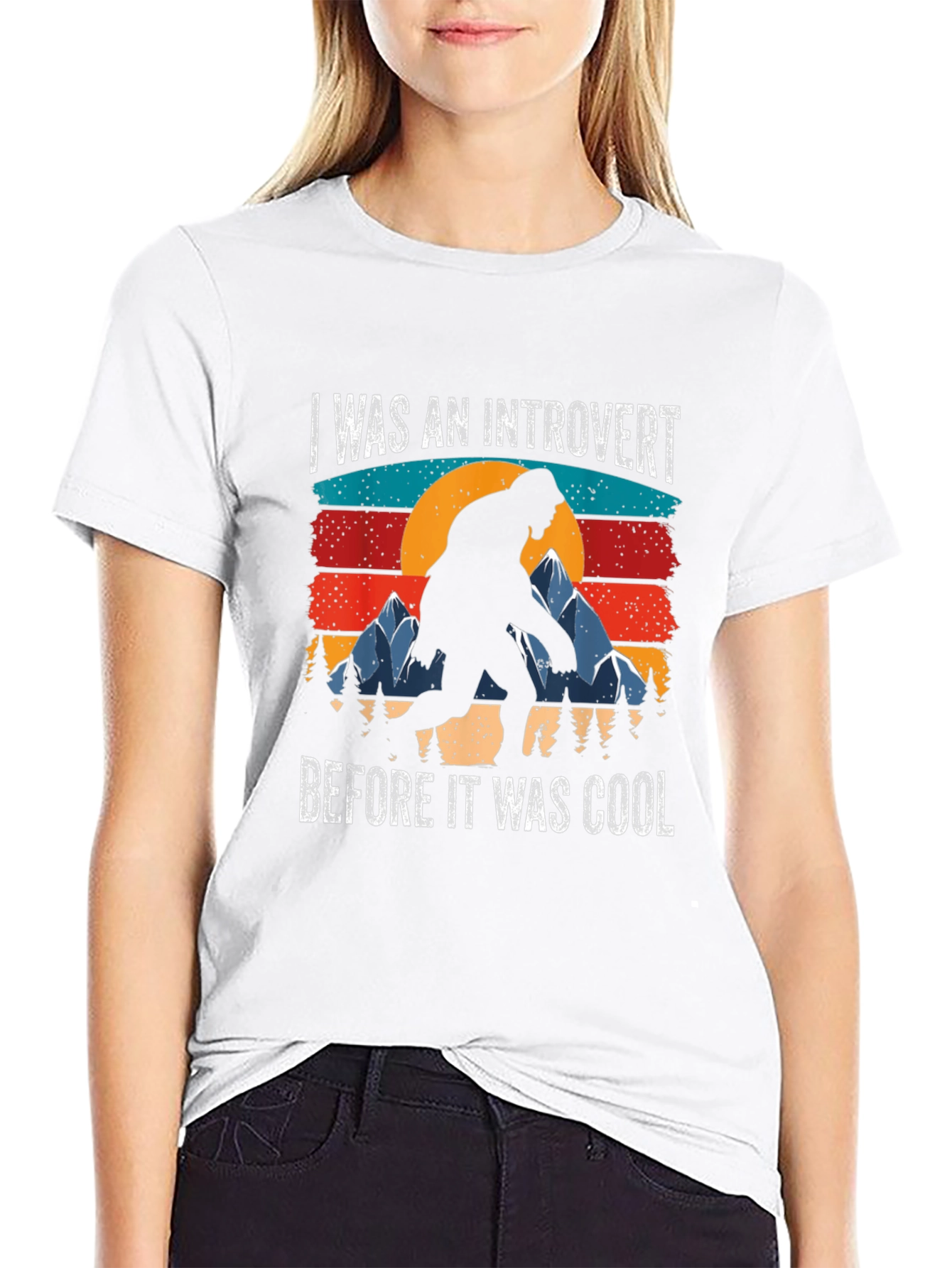 Introvert Bigfoot Graphic Tee