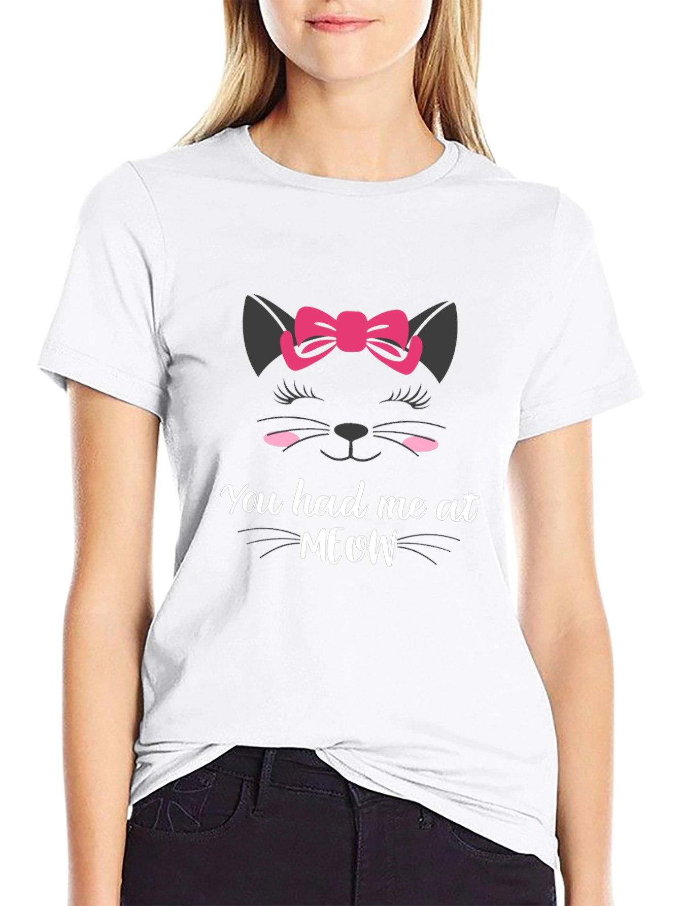 Cute Cat Meow T-Shirt