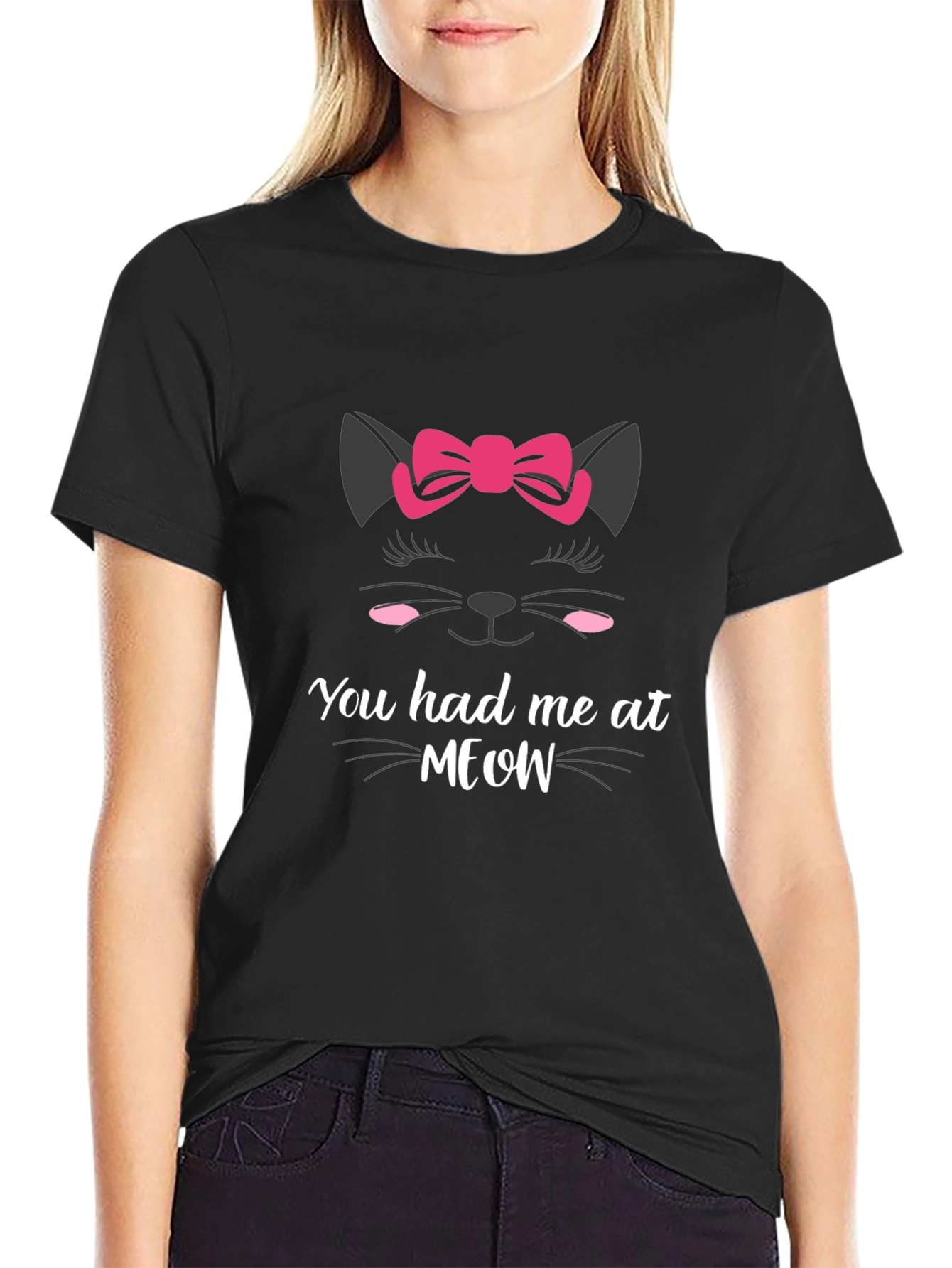 Cute Cat Meow T-Shirt
