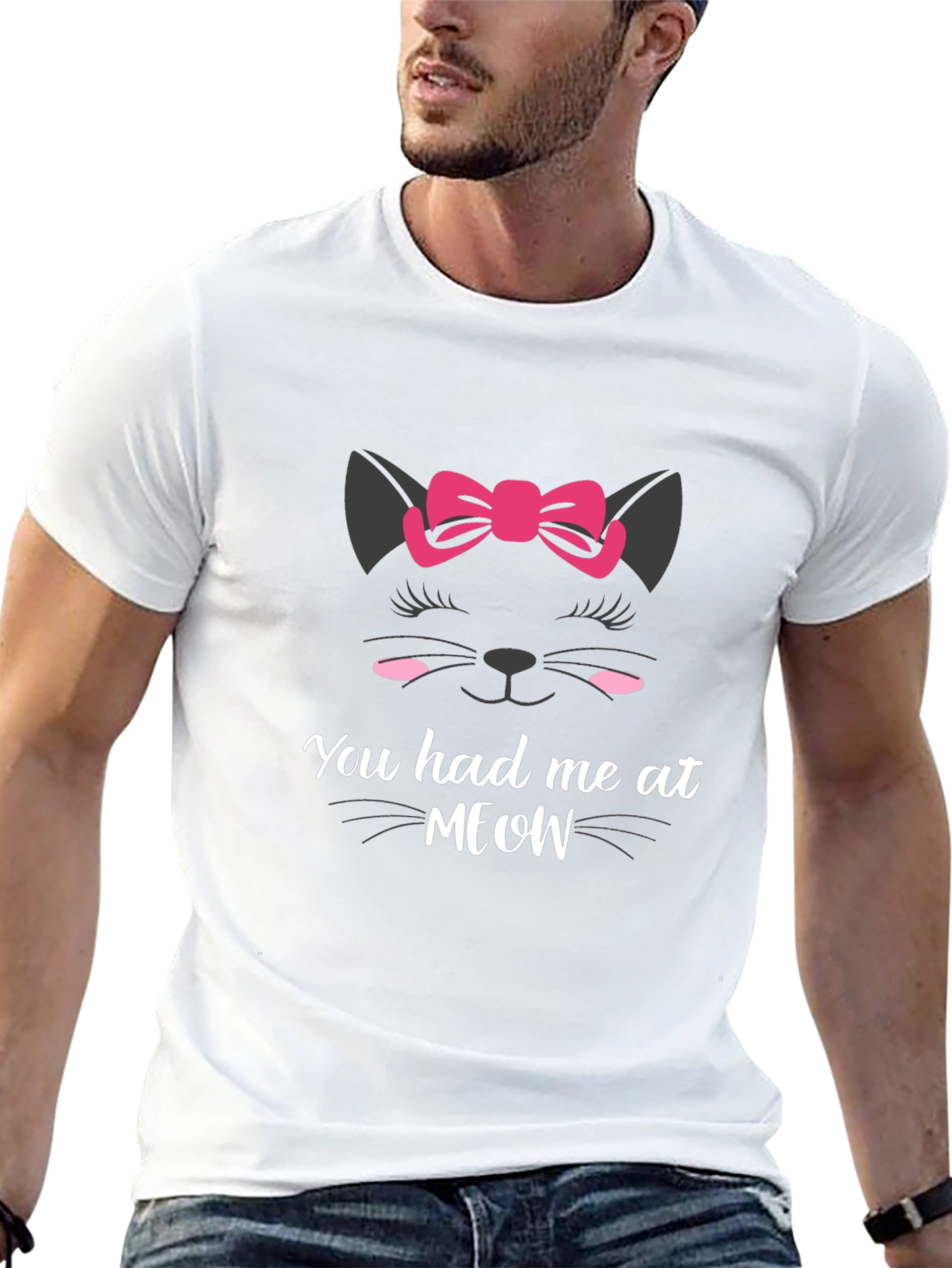 Cute Cat Meow T-Shirt