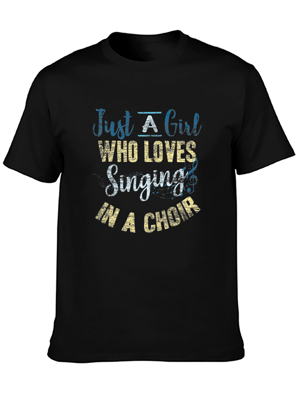 Just A Girl Who Loves Singing T-Shirt