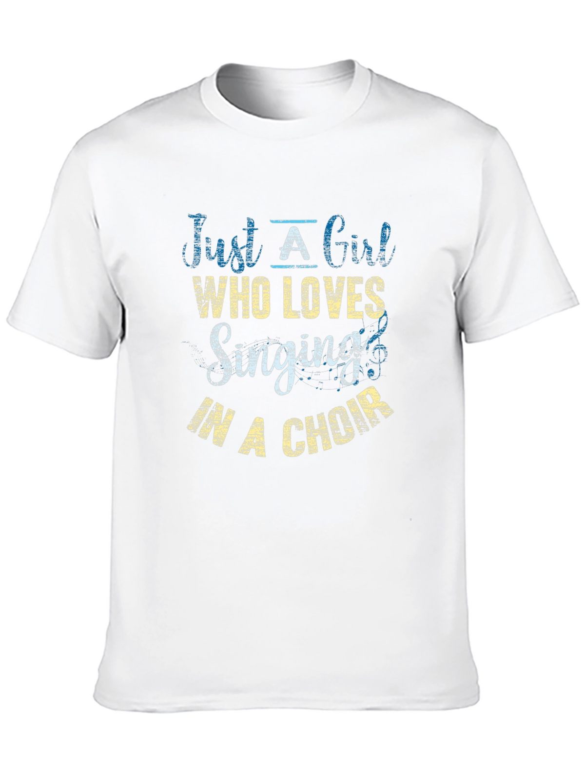 Just A Girl Who Loves Singing T-Shirt