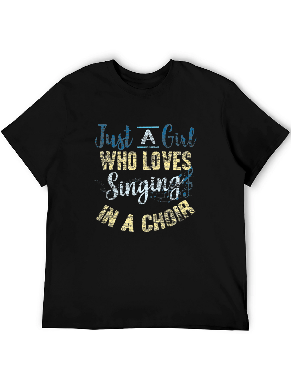 Just A Girl Who Loves Singing T-Shirt