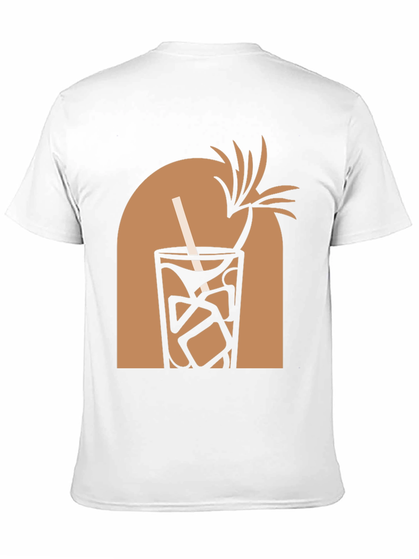 Tropical Drink Graphic T-Shirt