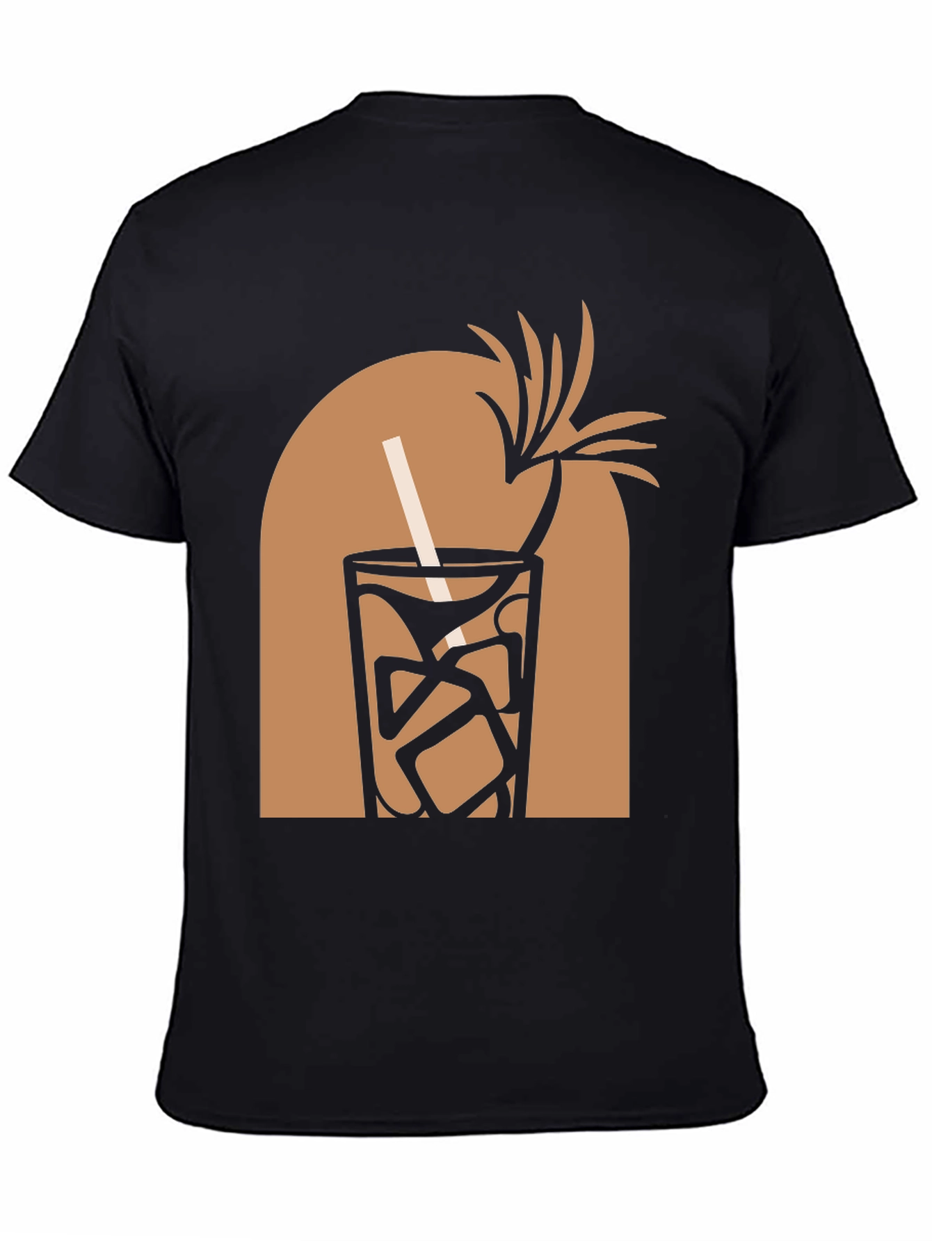 Tropical Drink Graphic T-Shirt