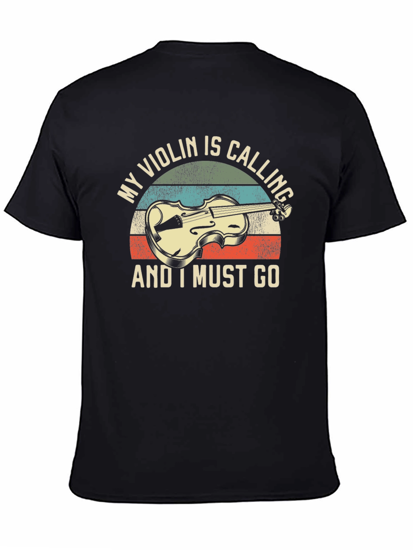Violin Calling T-Shirt: Musicians Novelty Tee