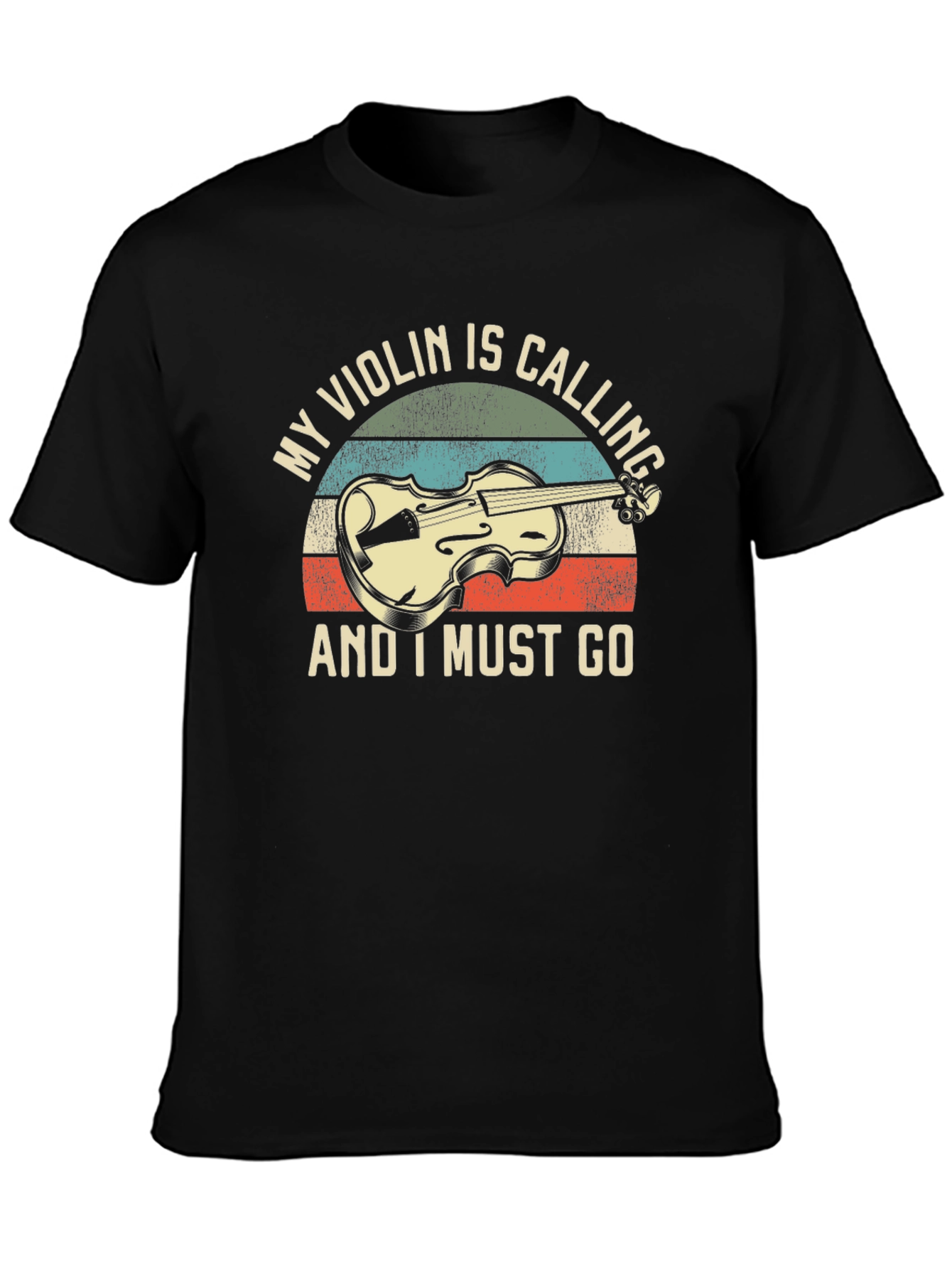 Violin Calling T-Shirt: Musicians Novelty Tee