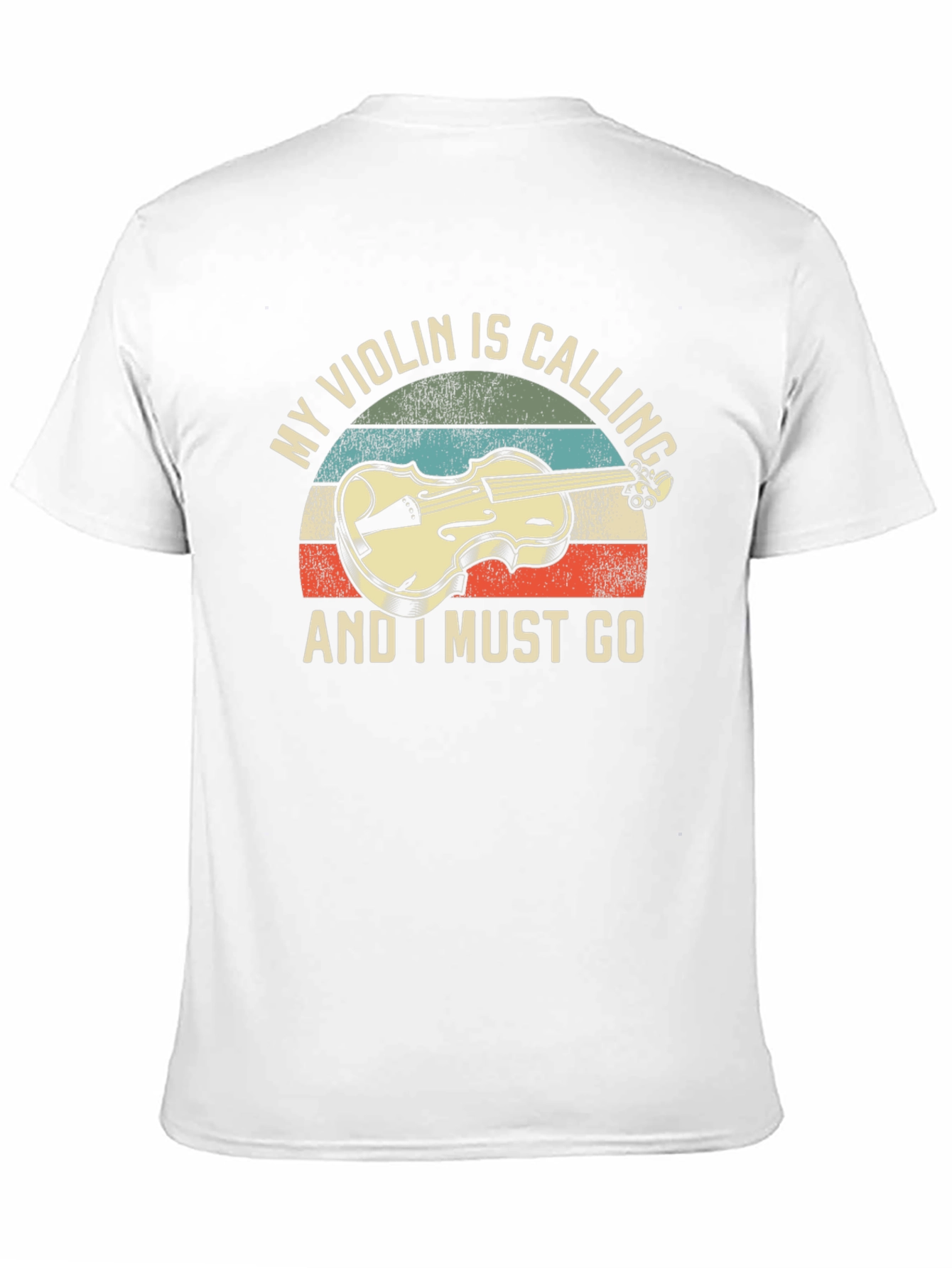 Violin Calling T-Shirt: Musicians Novelty Tee