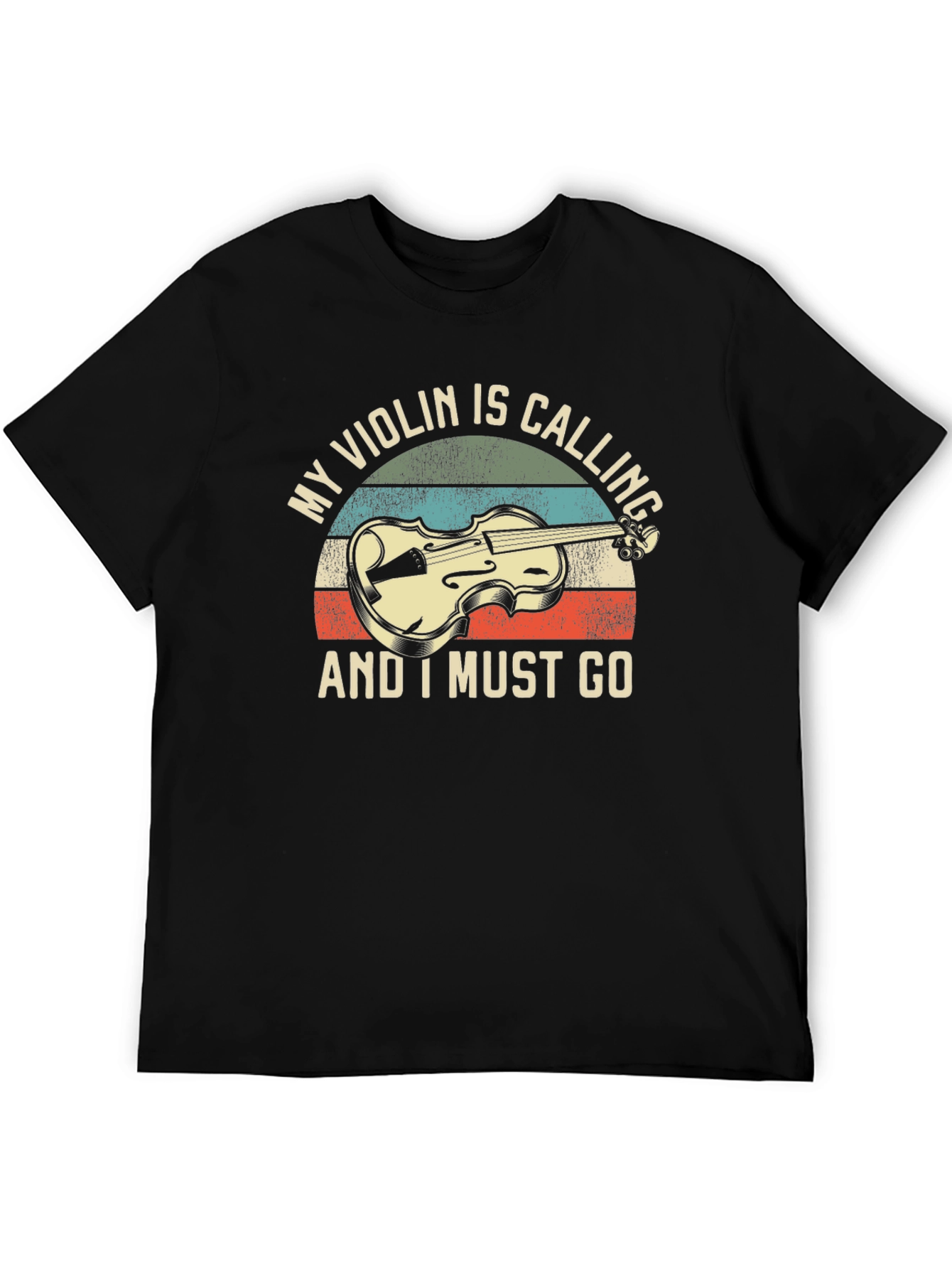 Violin Calling T-Shirt: Musicians Novelty Tee