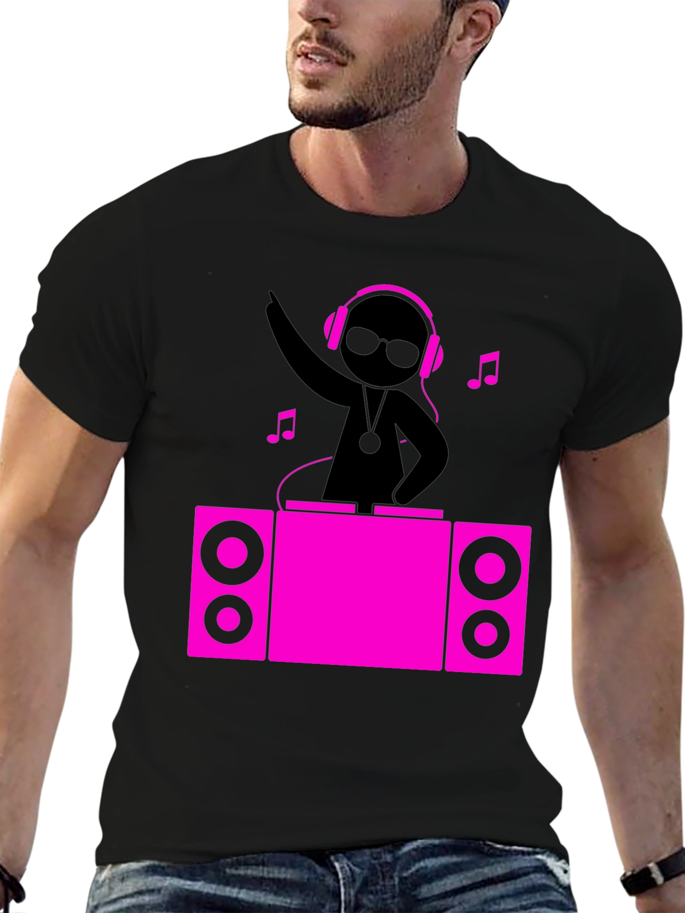 DJ Graphic Tee - Music Lover T-Shirt