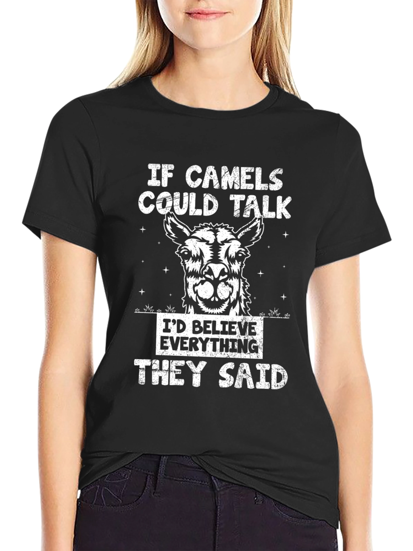 Camels Could Talk T-Shirt - Funny Animal Tee