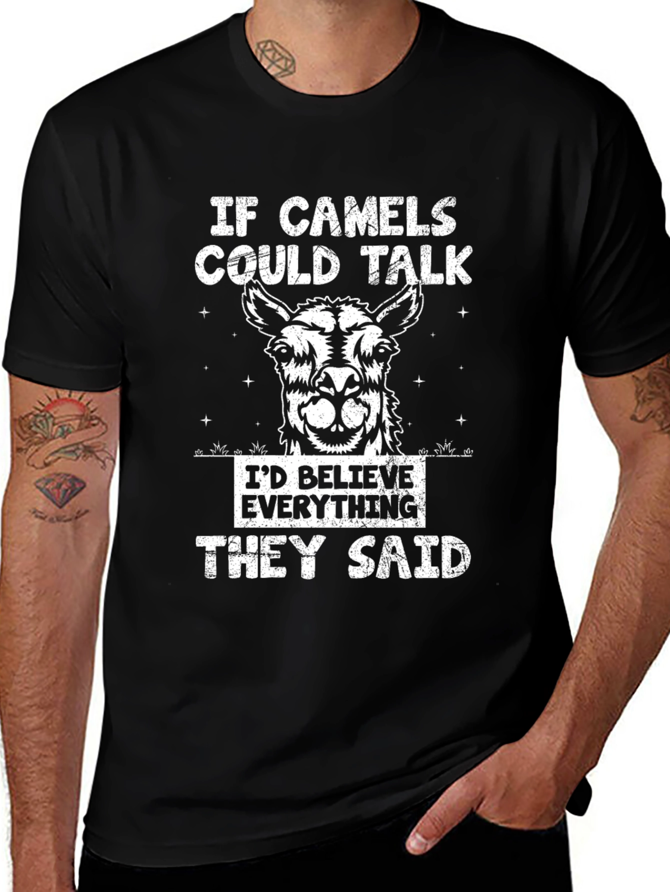 Camels Could Talk T-Shirt - Funny Animal Tee