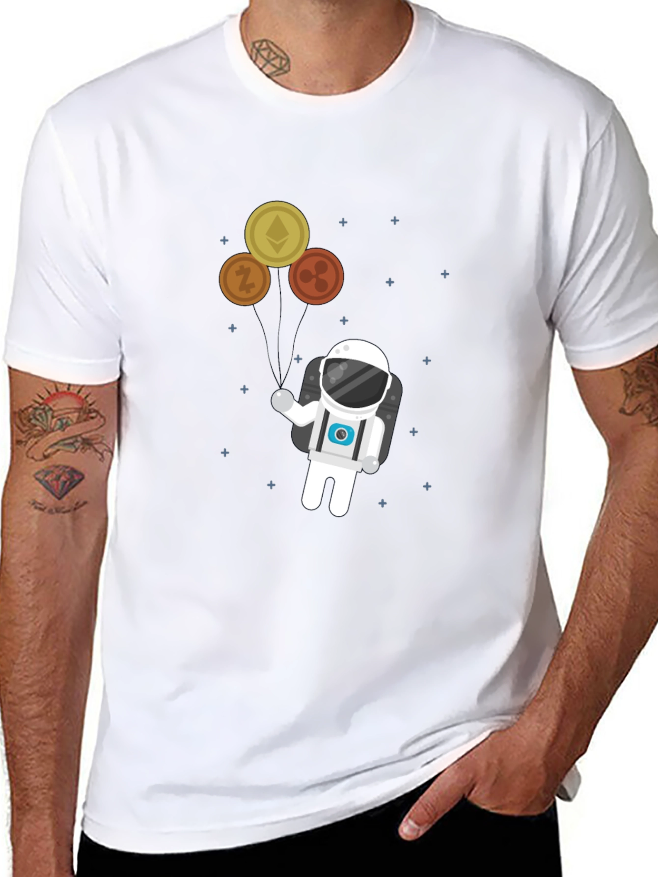 Crypto Astronaut T-Shirt - Mooning Soon!