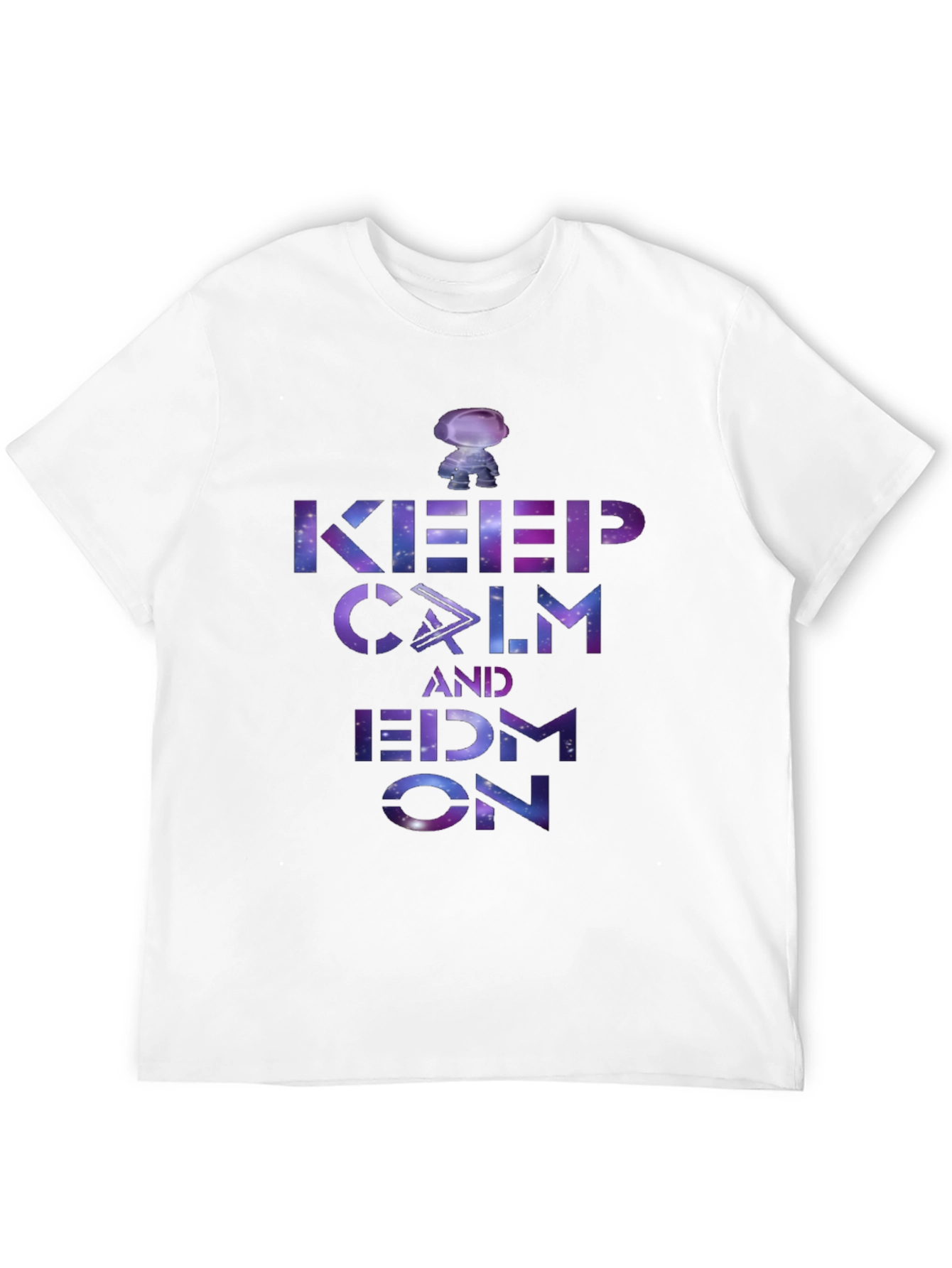 Keep Calm and EDM On Galaxy T-Shirt