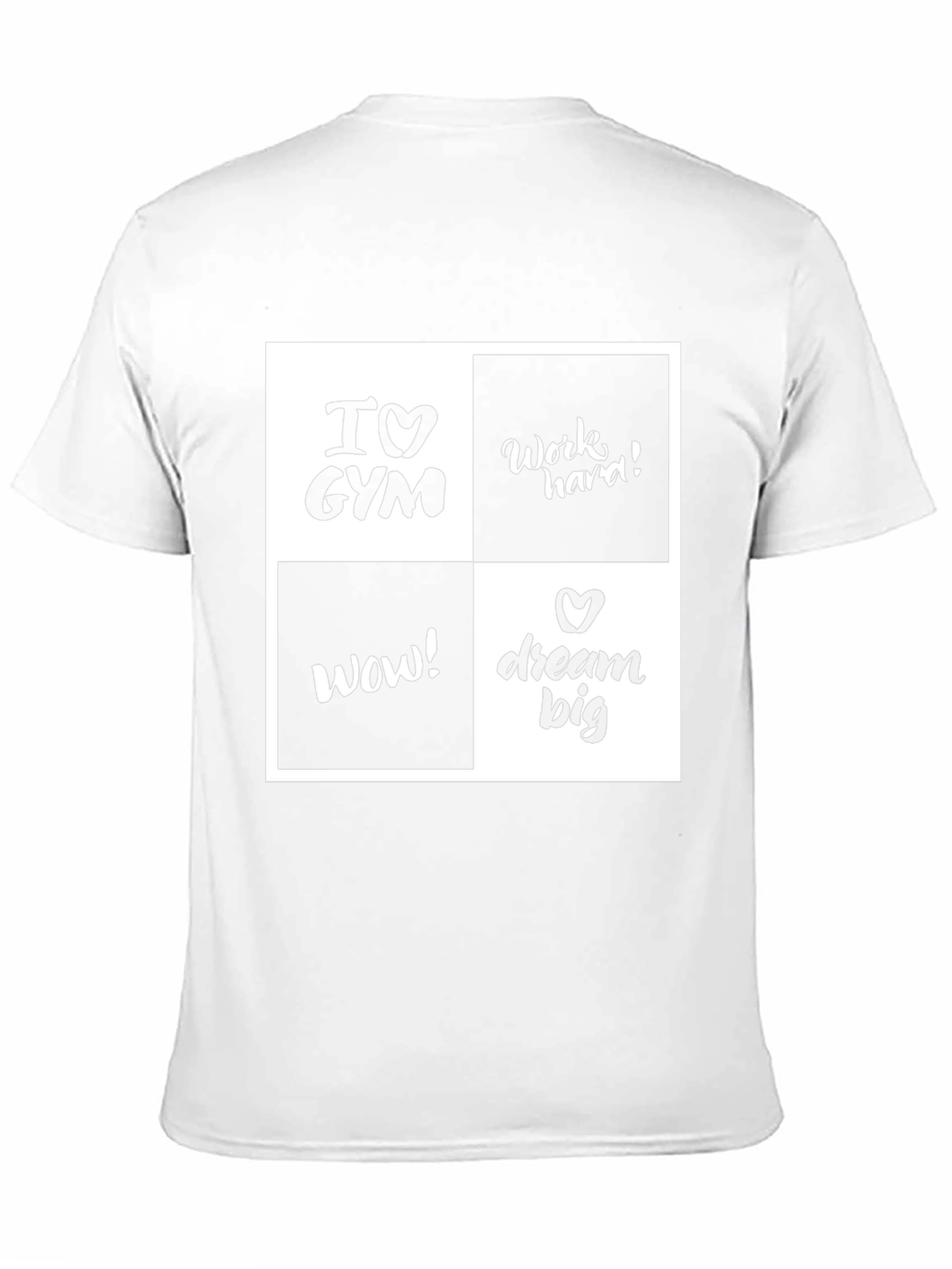I Love Gym Motivational Graphic T-Shirt