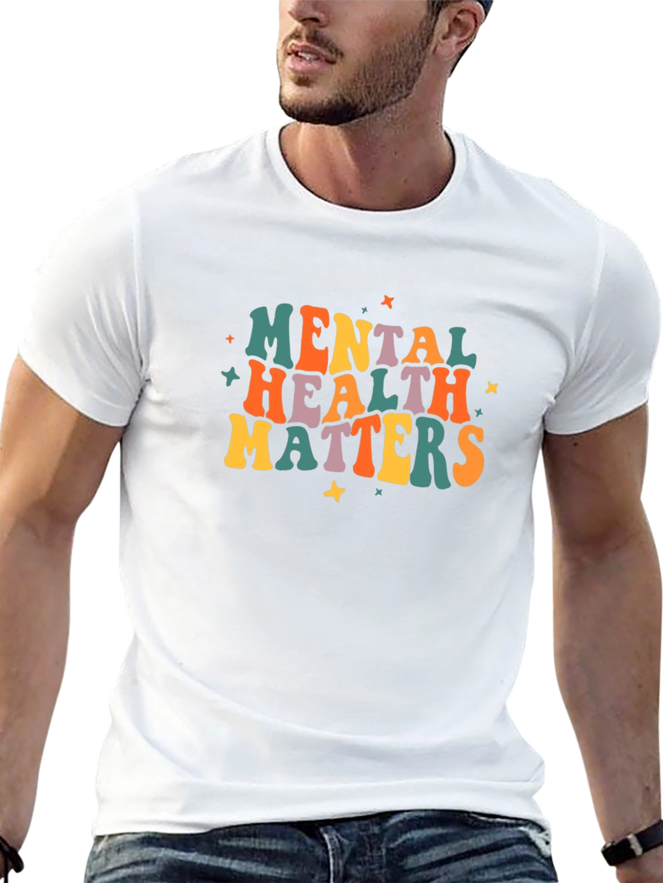 Mental Health Matters Graphic Tee - Trendy Comfort