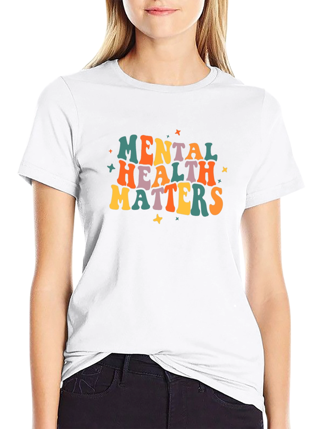 Mental Health Matters Graphic Tee - Trendy Comfort