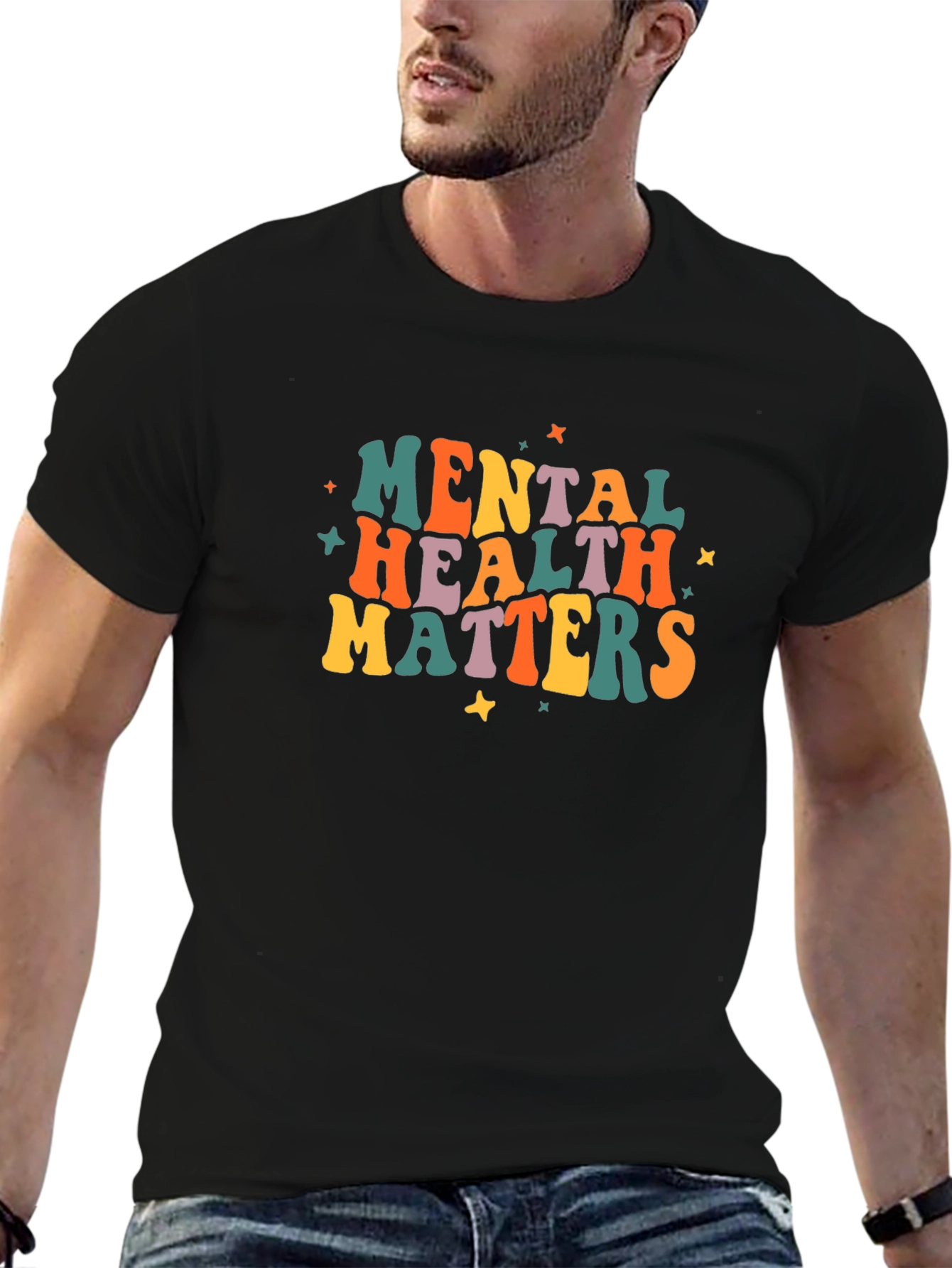 Mental Health Matters Graphic Tee - Trendy Comfort