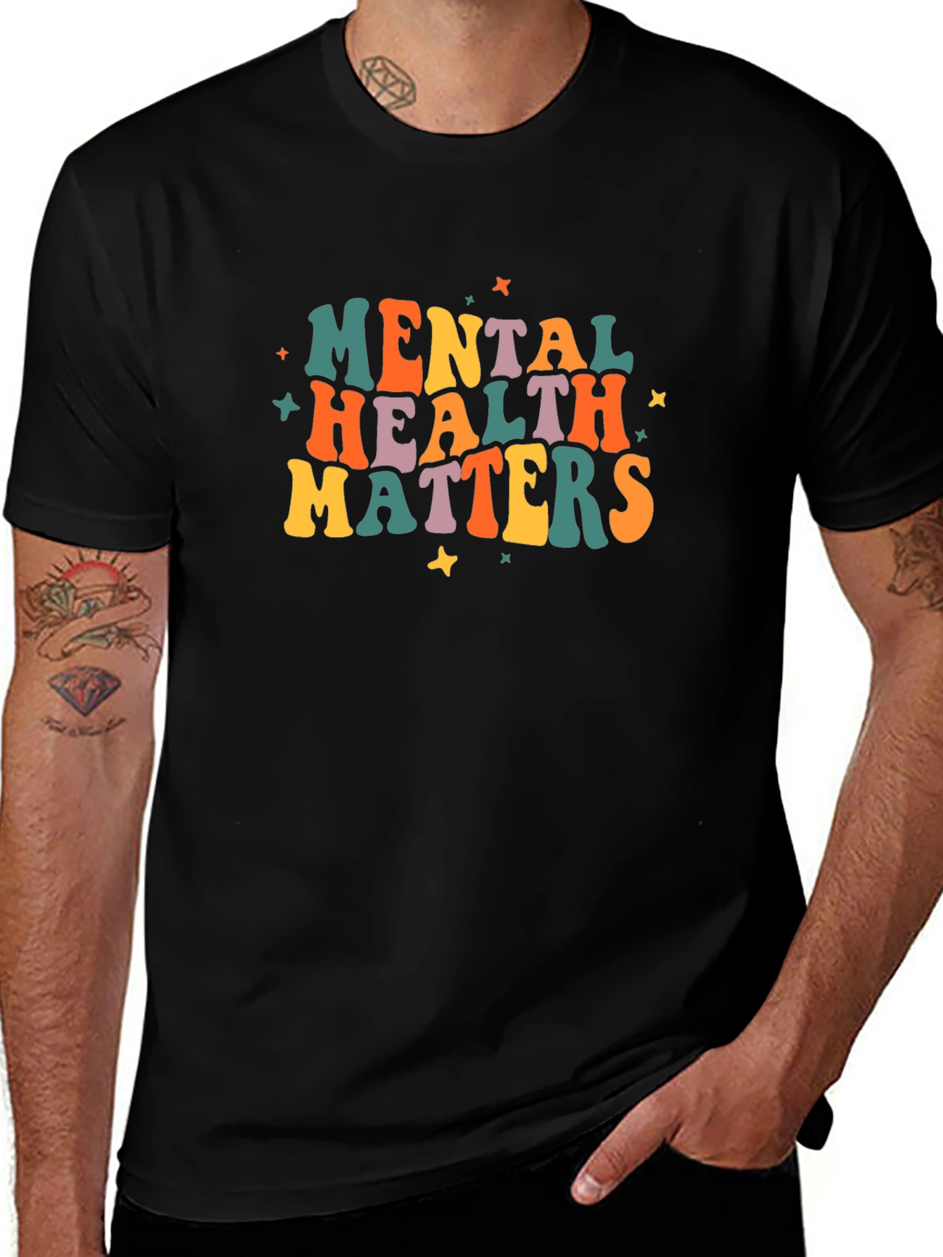 Mental Health Matters Graphic Tee - Trendy Comfort